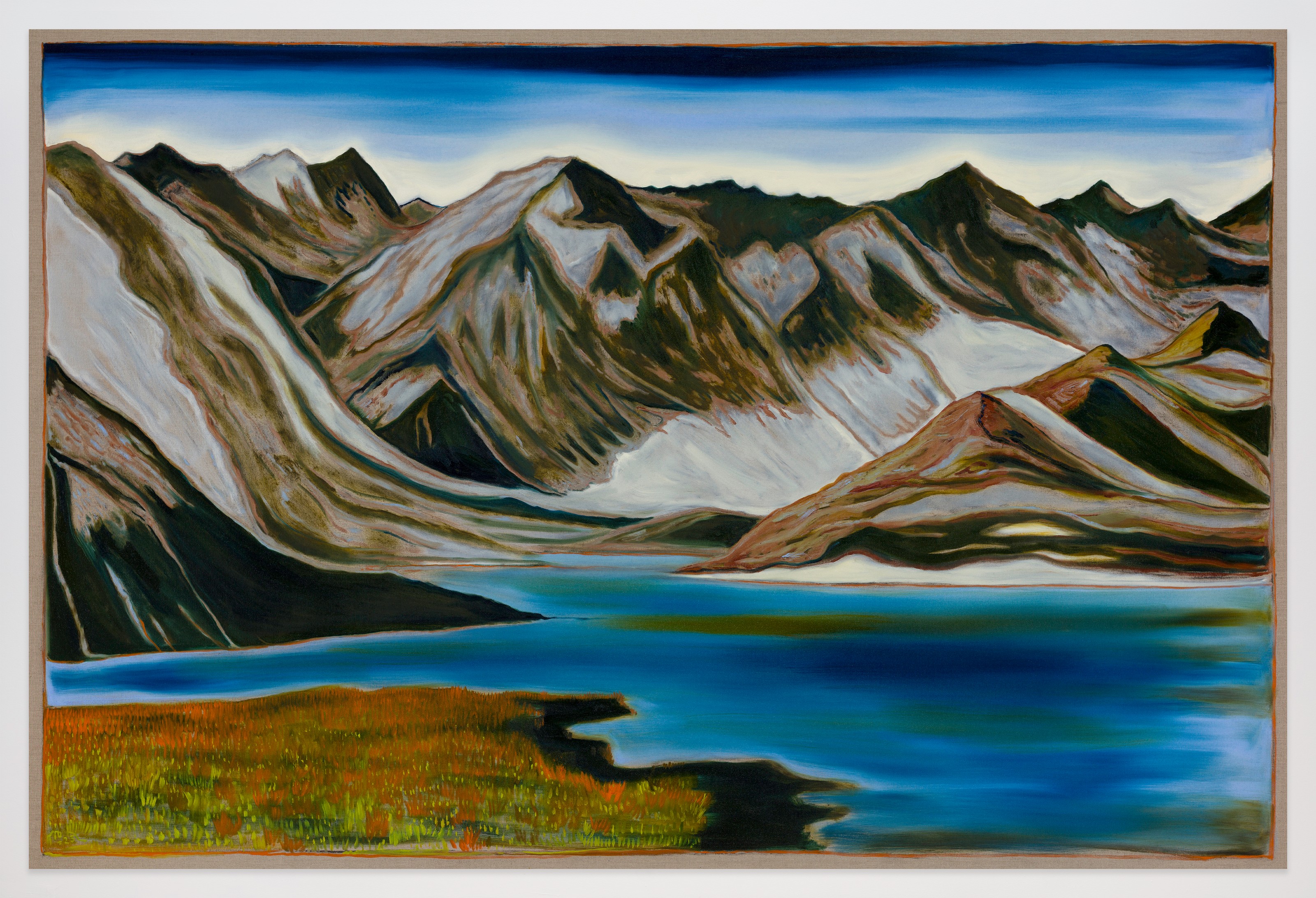 Painting by Billy Childish