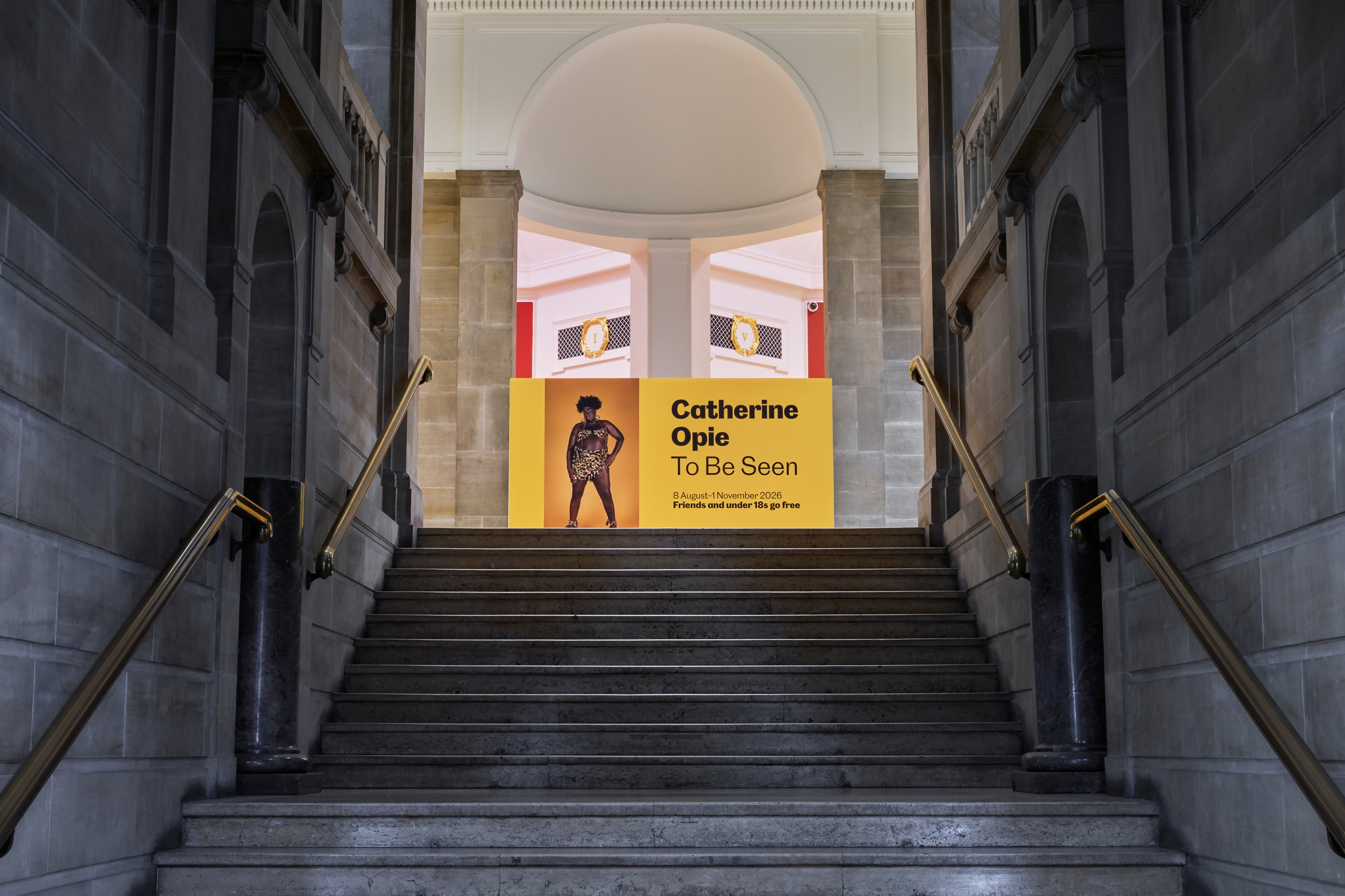 Installation view of To Be Seen at National Galleries of Scotland