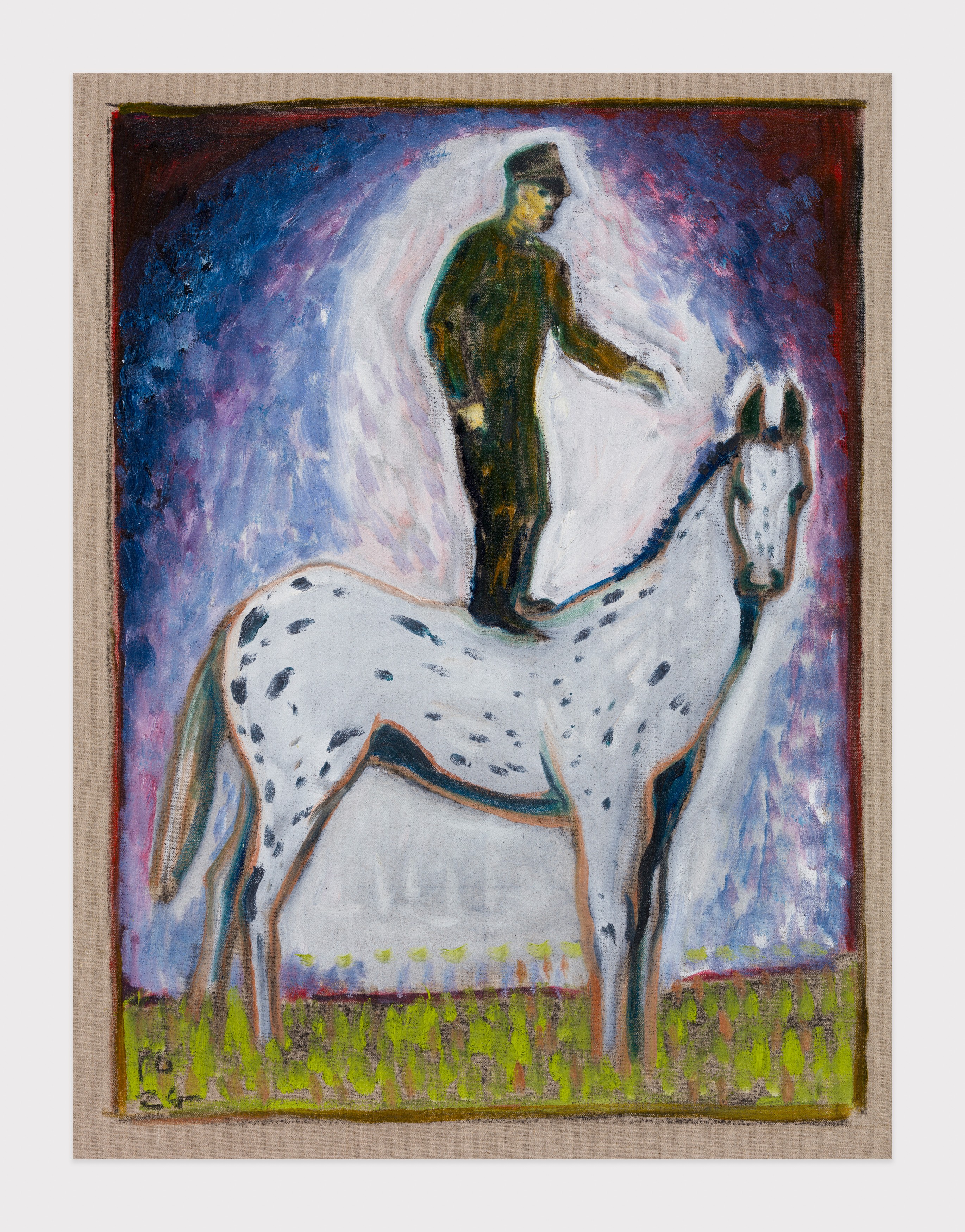 Painting by Billy Childish