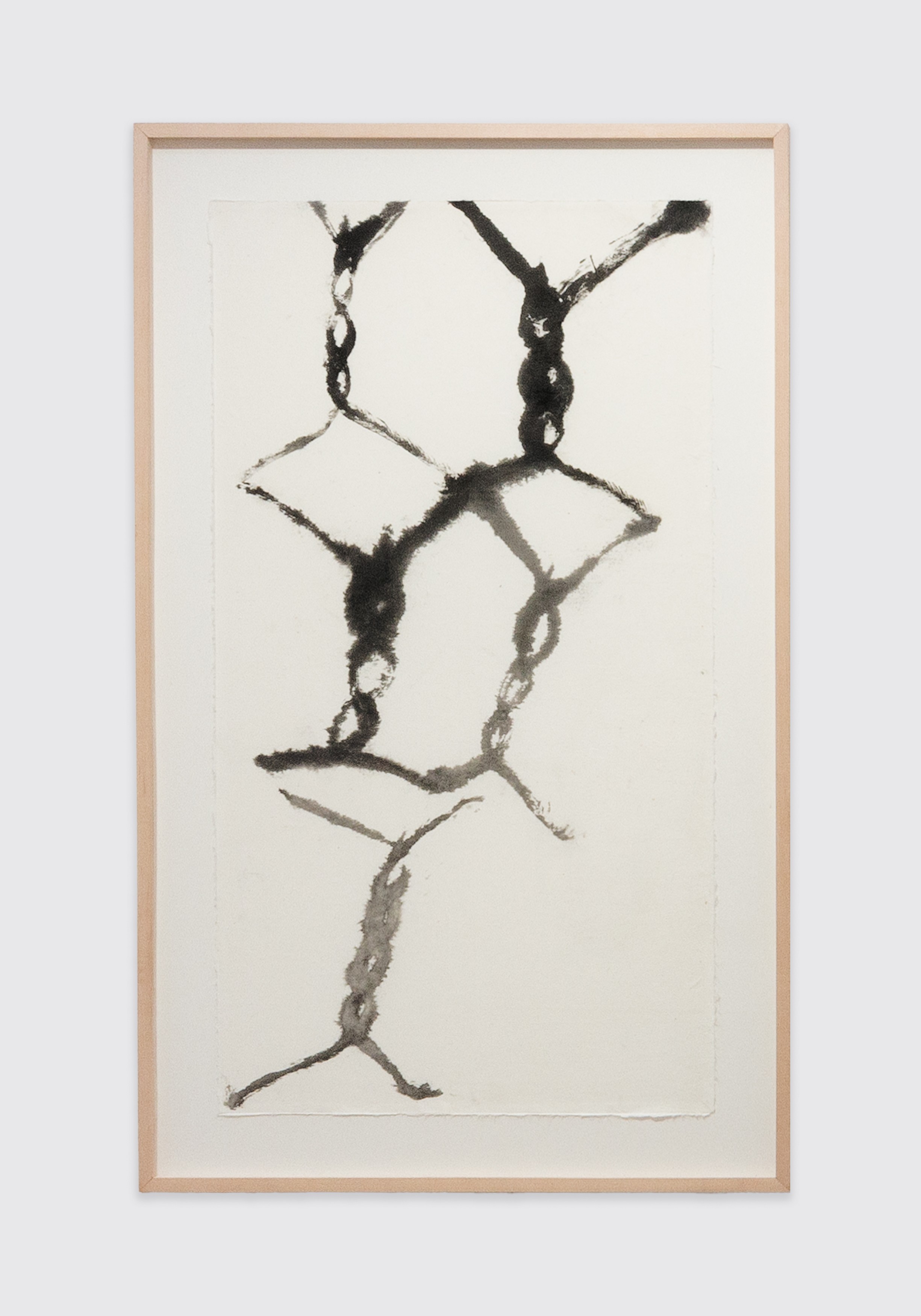 Work on paper by Suh Se Ok