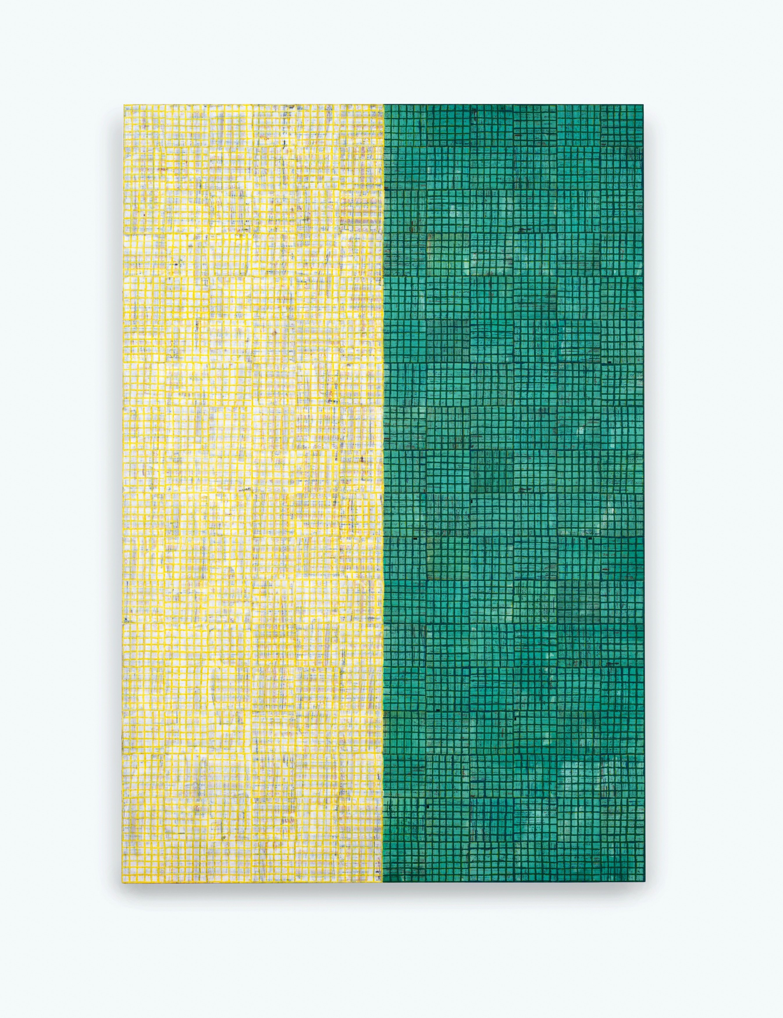 Painting by McArthur Binion
