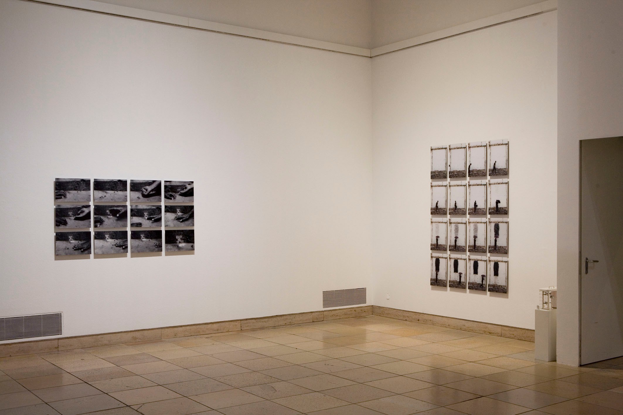 Installation view of Walk Off at Haus der Kunst