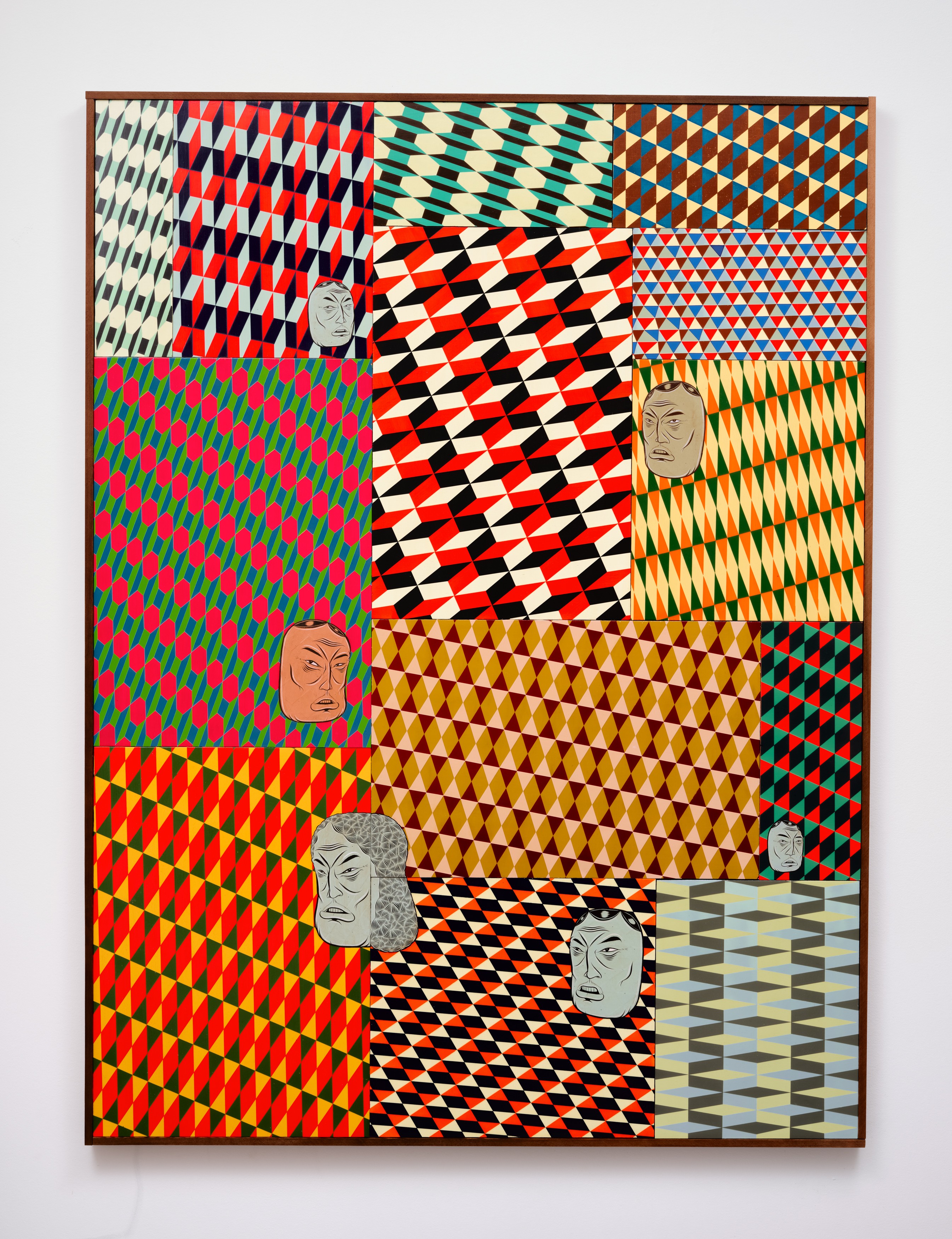 Wall work by Barry McGee
