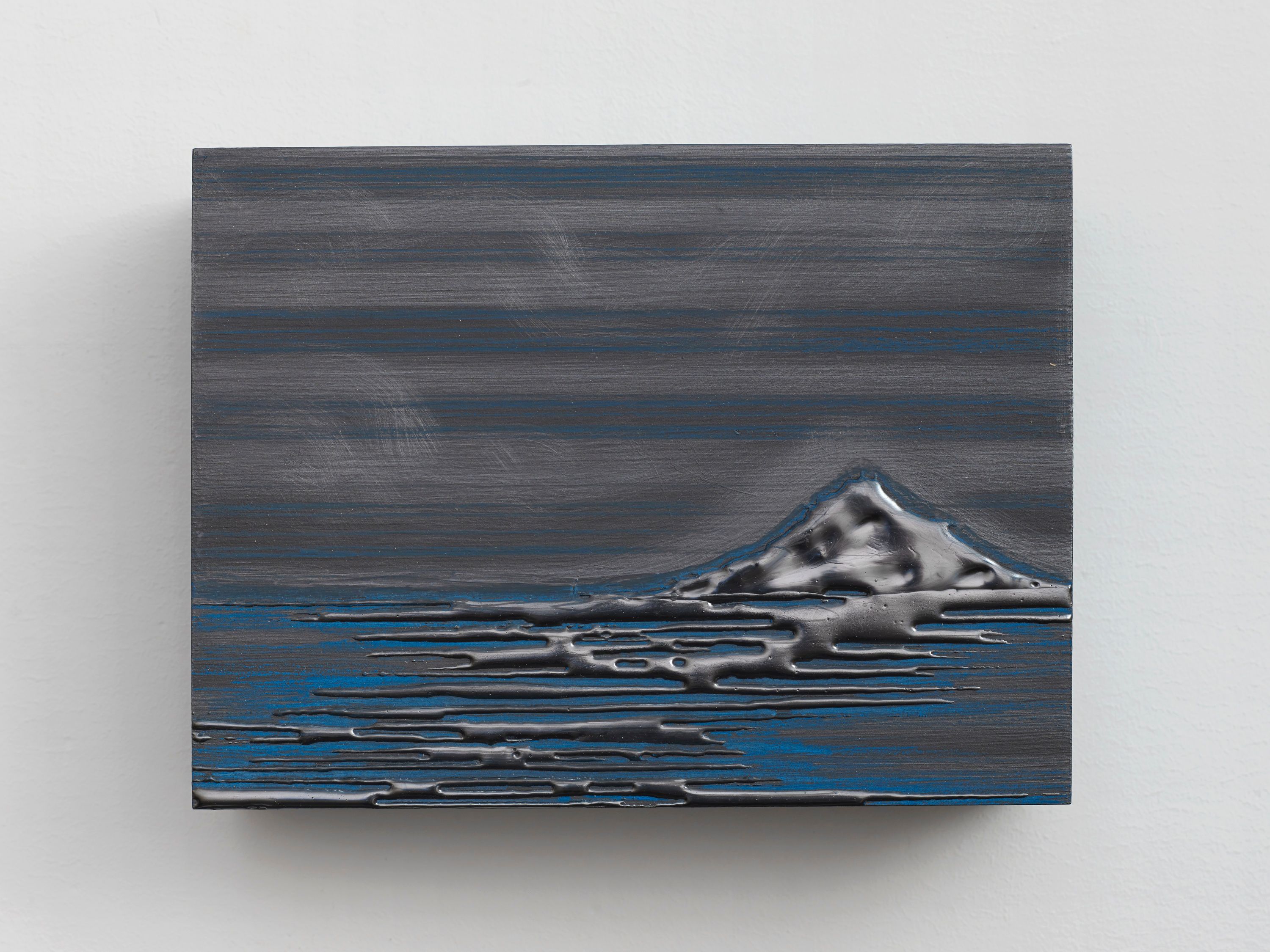 Graphite work by Teresita Fernández