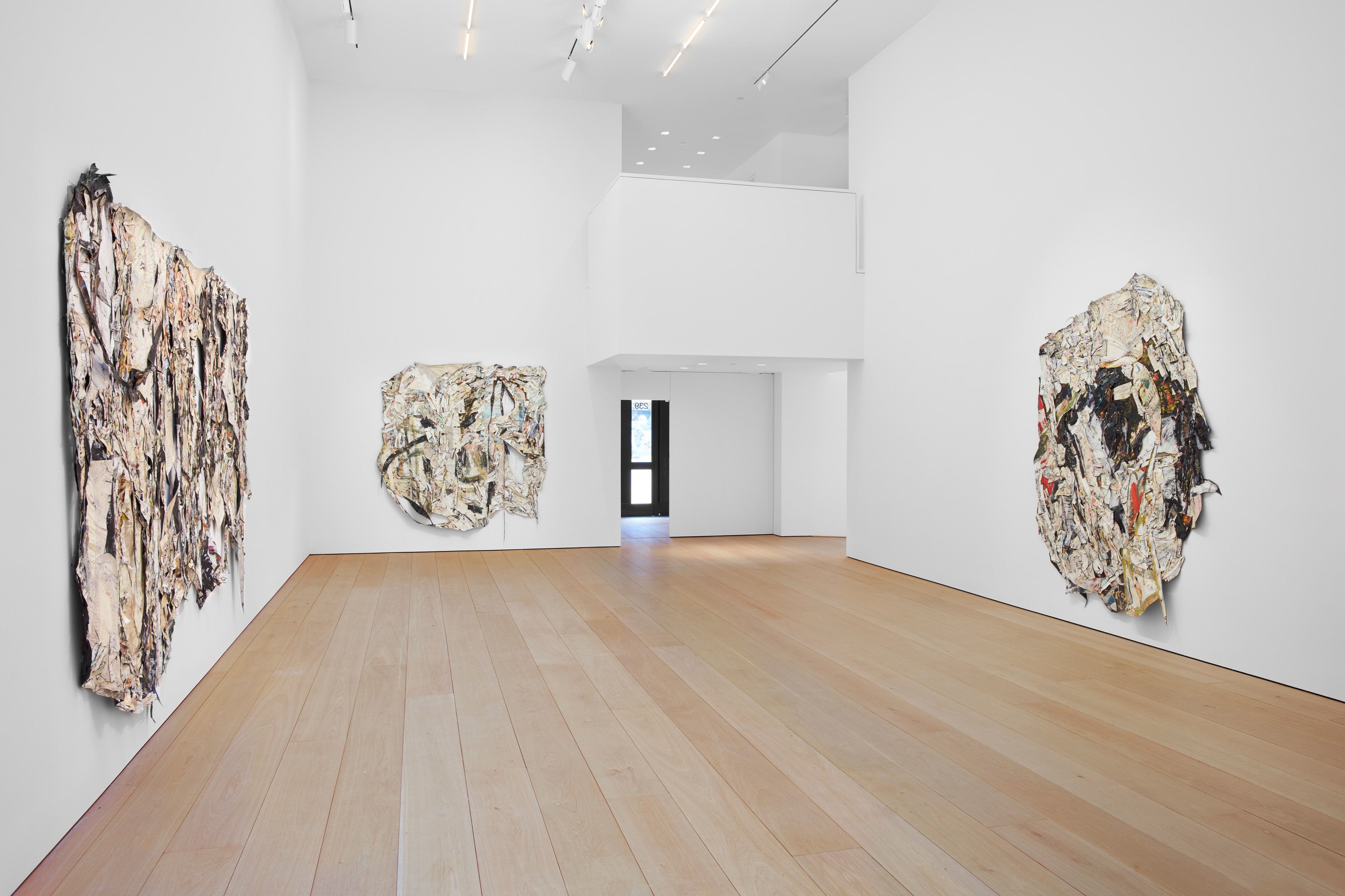 Installation view of Angel Otero at Lehmann Maupin New York