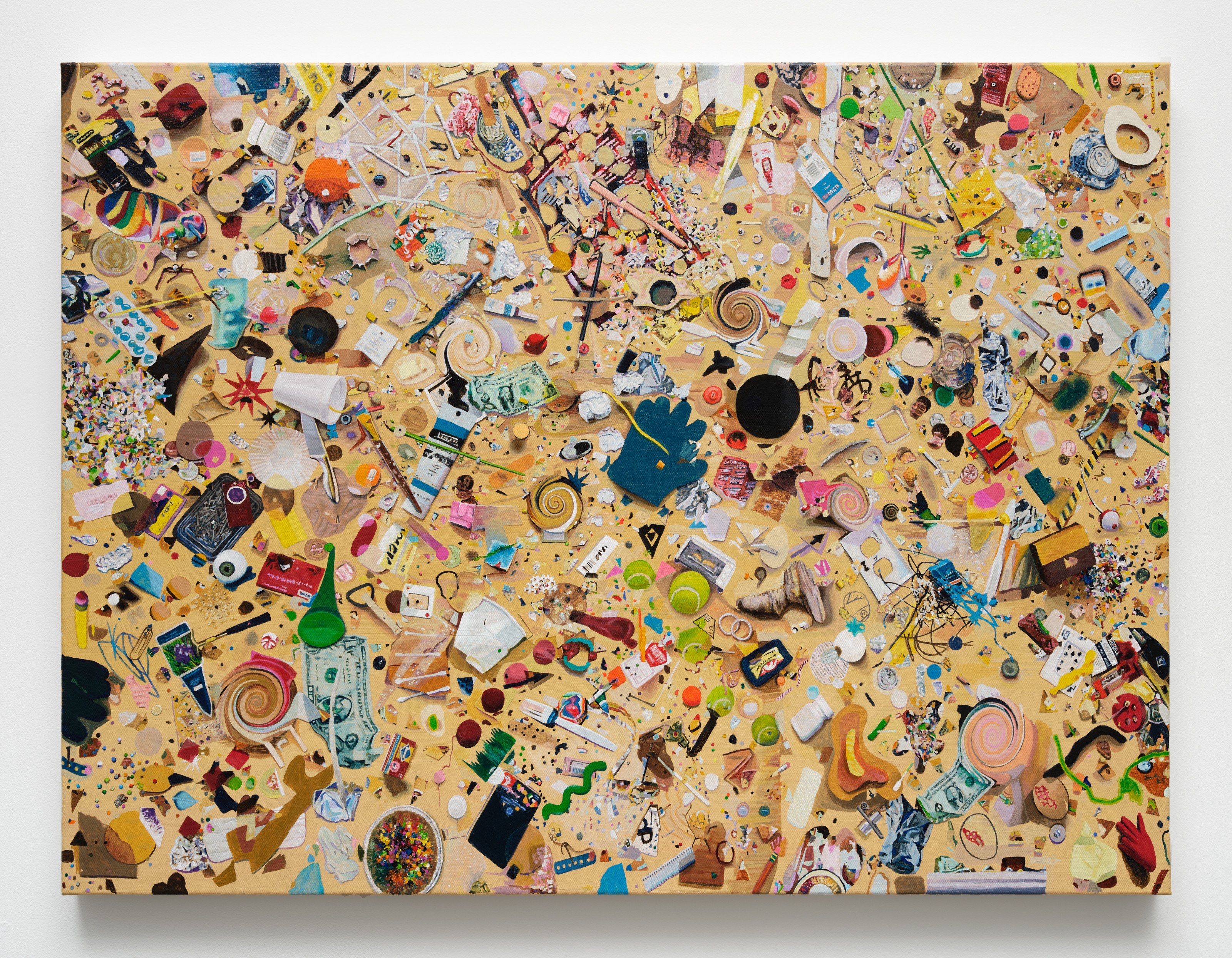 Painting by Tom Friedman
