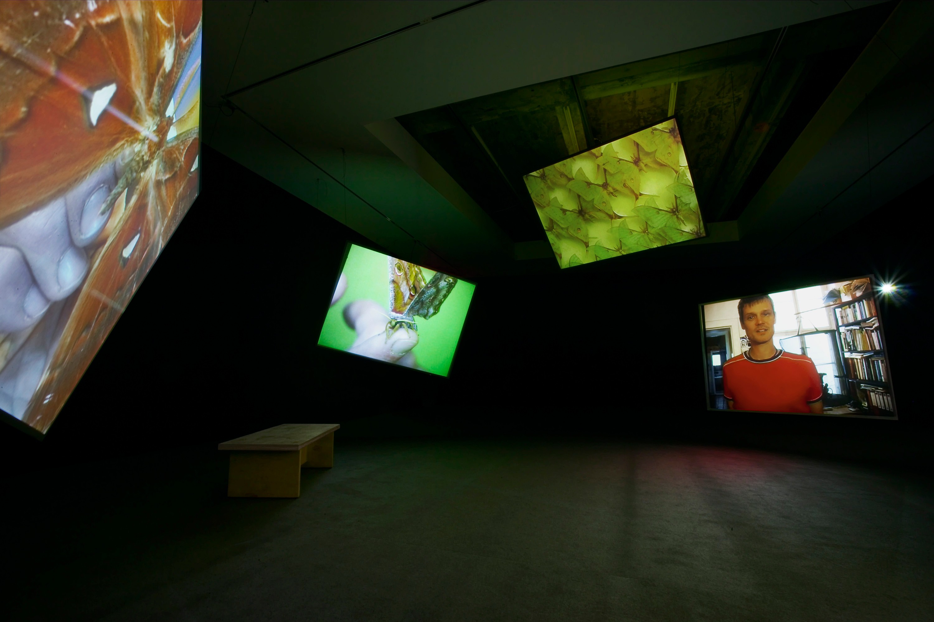 Installation view of Kutlug Ataman at Lehmann Maupin New York