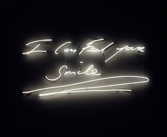 Neon sculpture by Tracey Emin