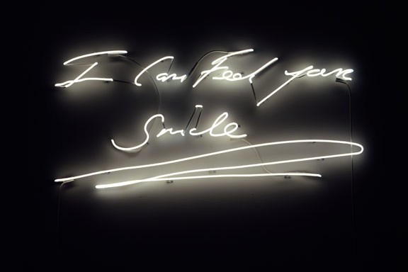 Neon sculpture by Tracey Emin