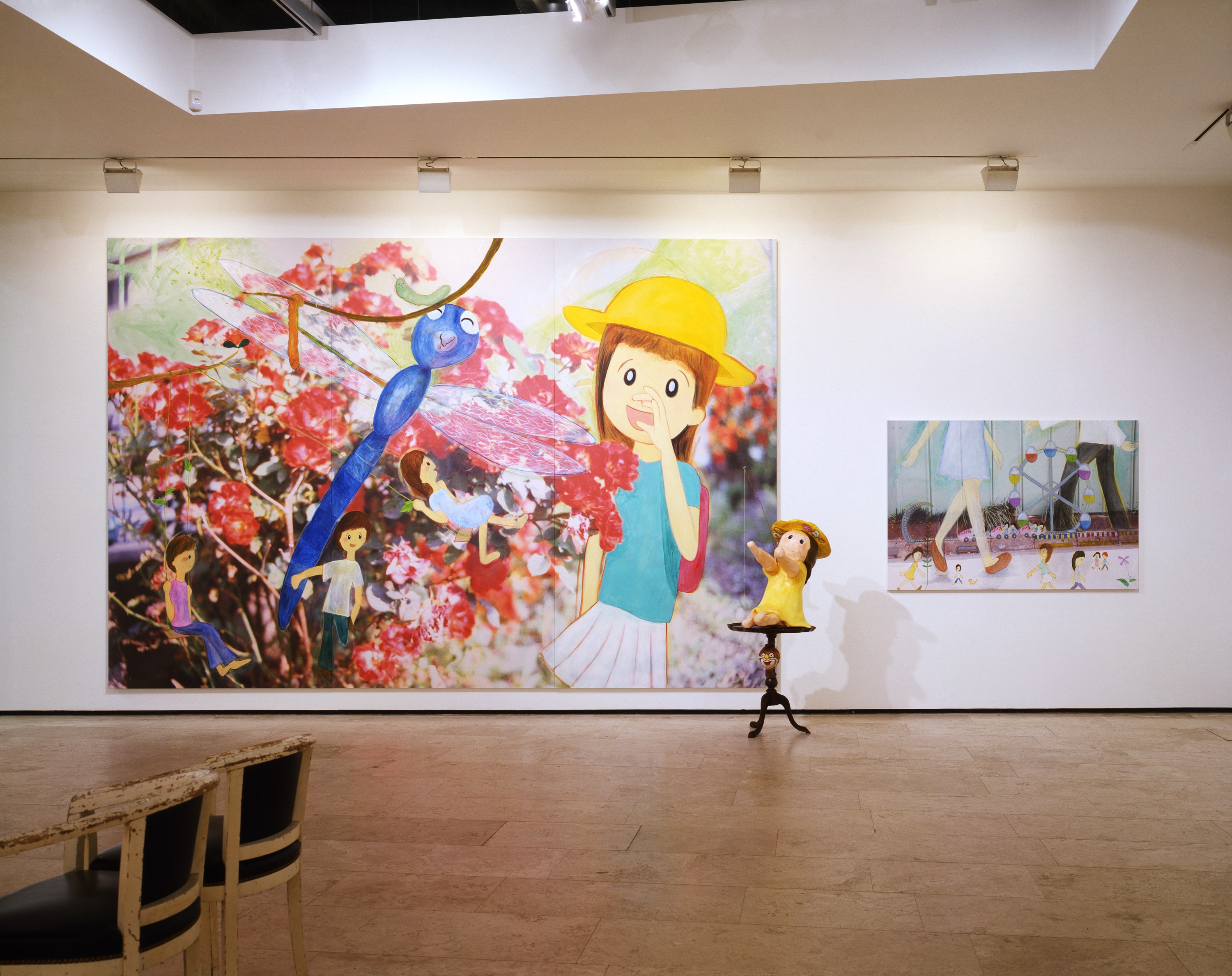 Installation view of Rei Sato at Lehmann Maupin New York