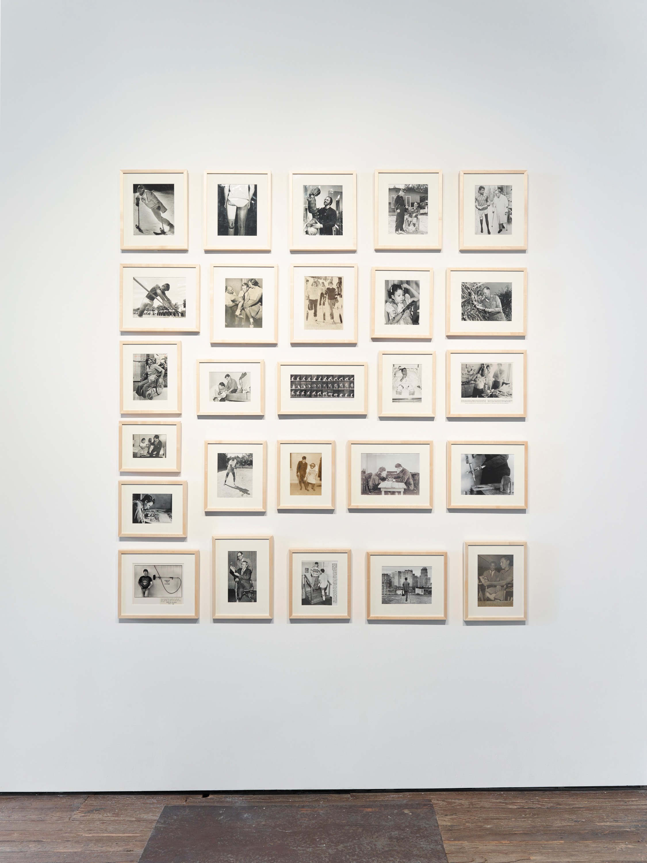 Installation view of Show your injuries at Lehmann Maupin New York
