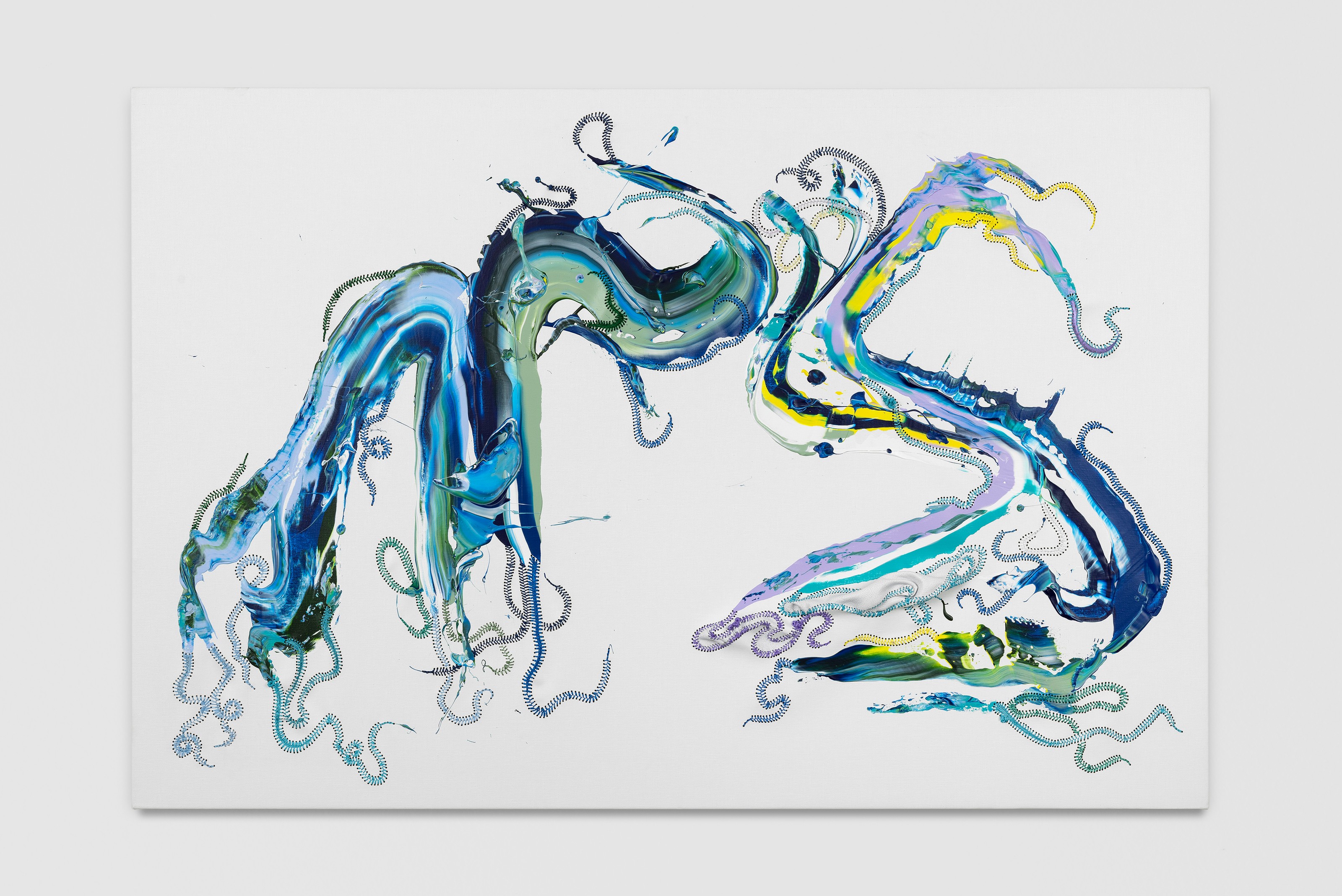 Wall work by Nicholas Hlobo