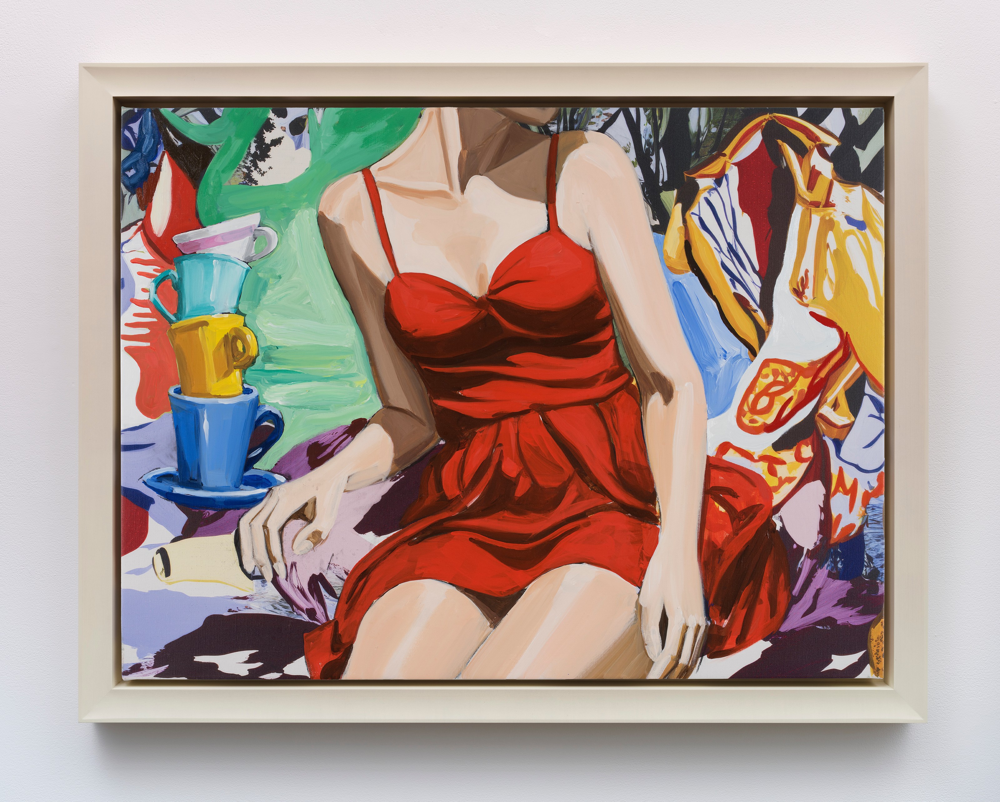 Painting by David Salle