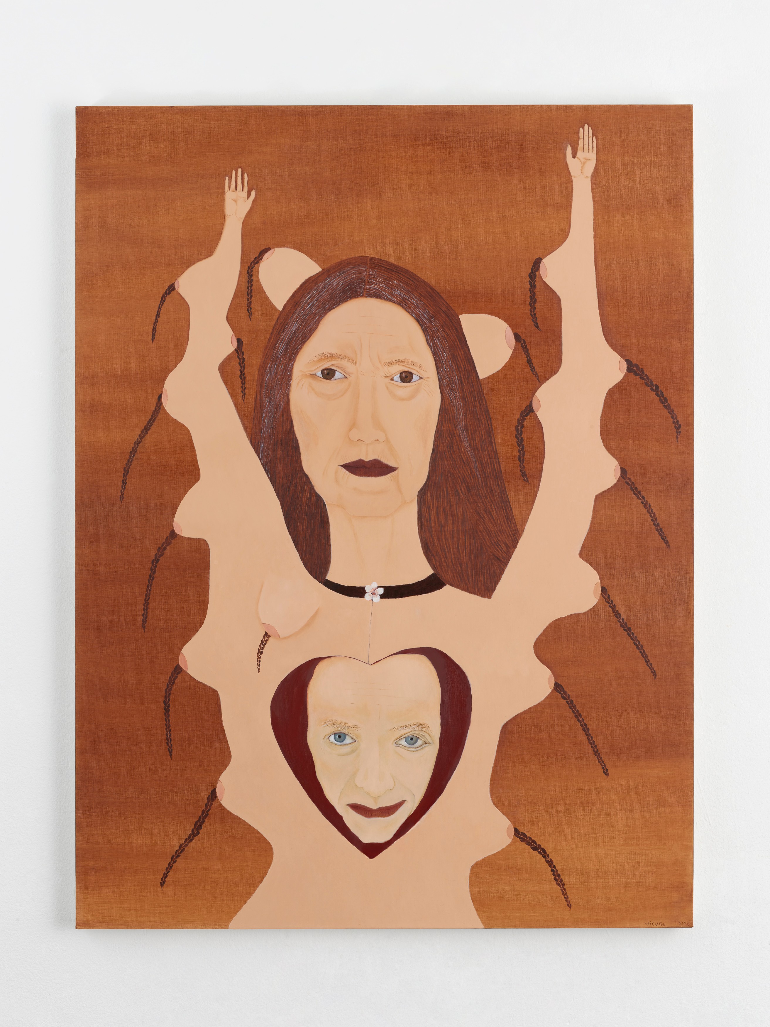 Painting by Cecilia Vicuña