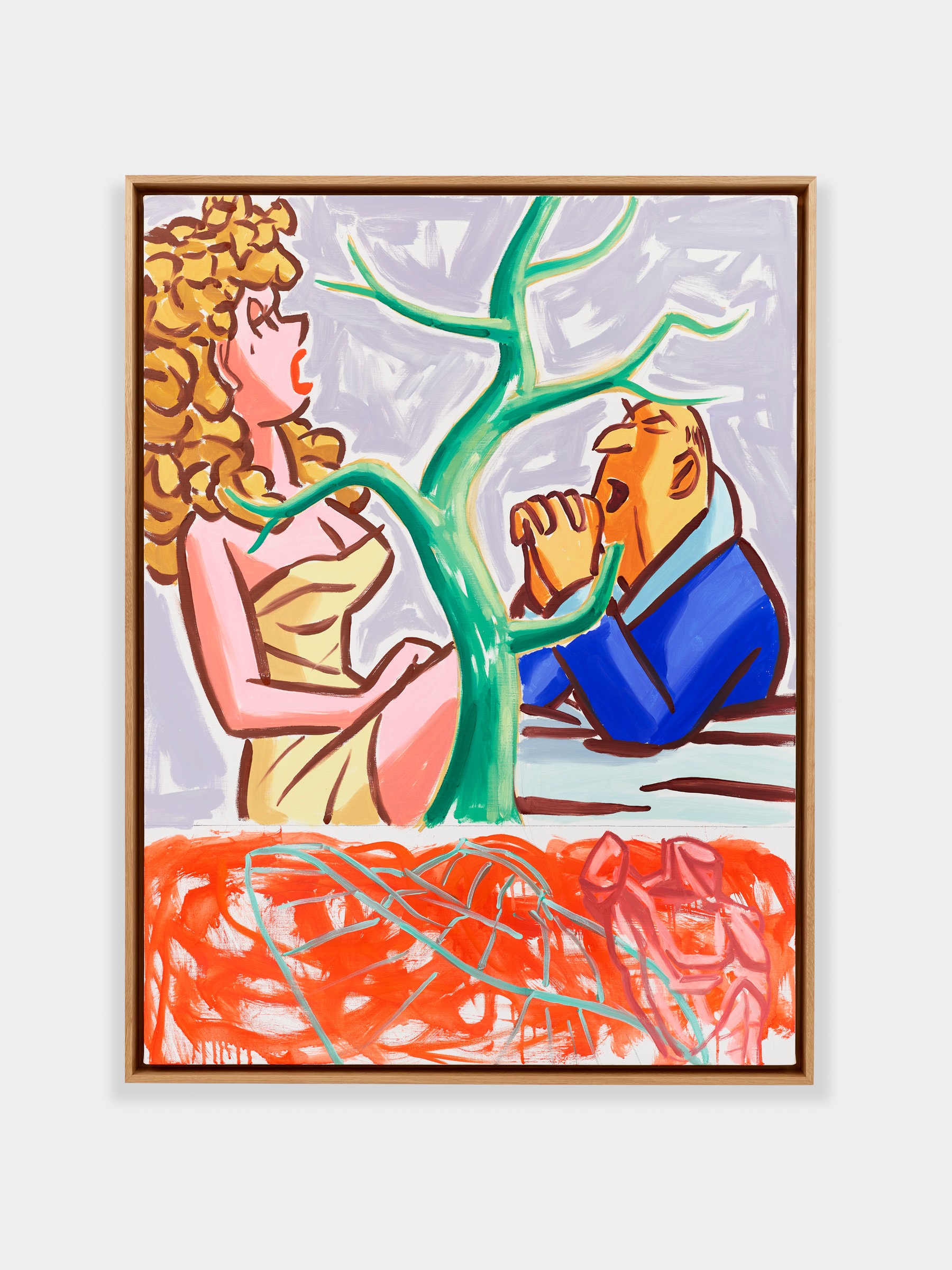 Painting by David Salle