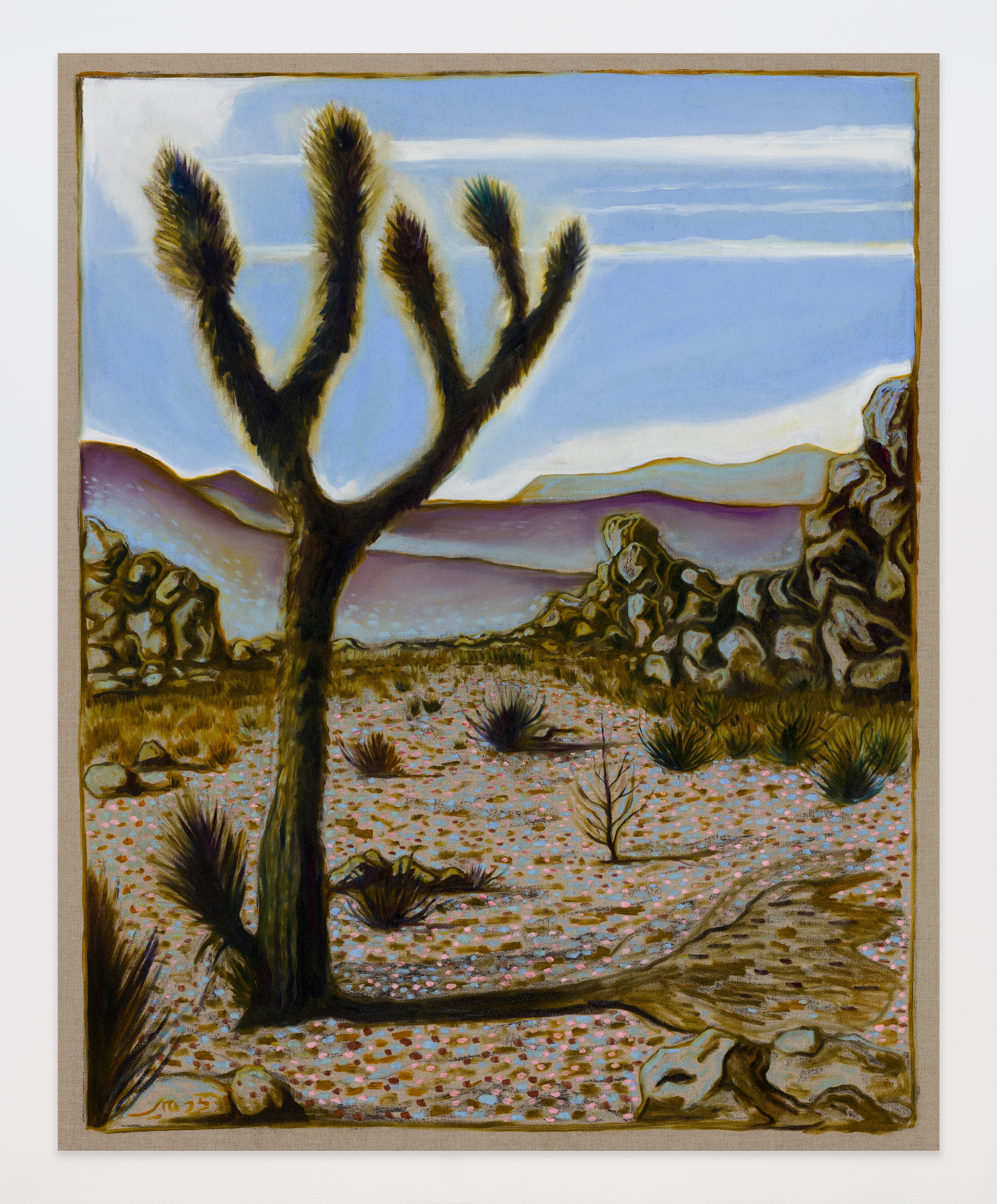Painting by Billy Childish