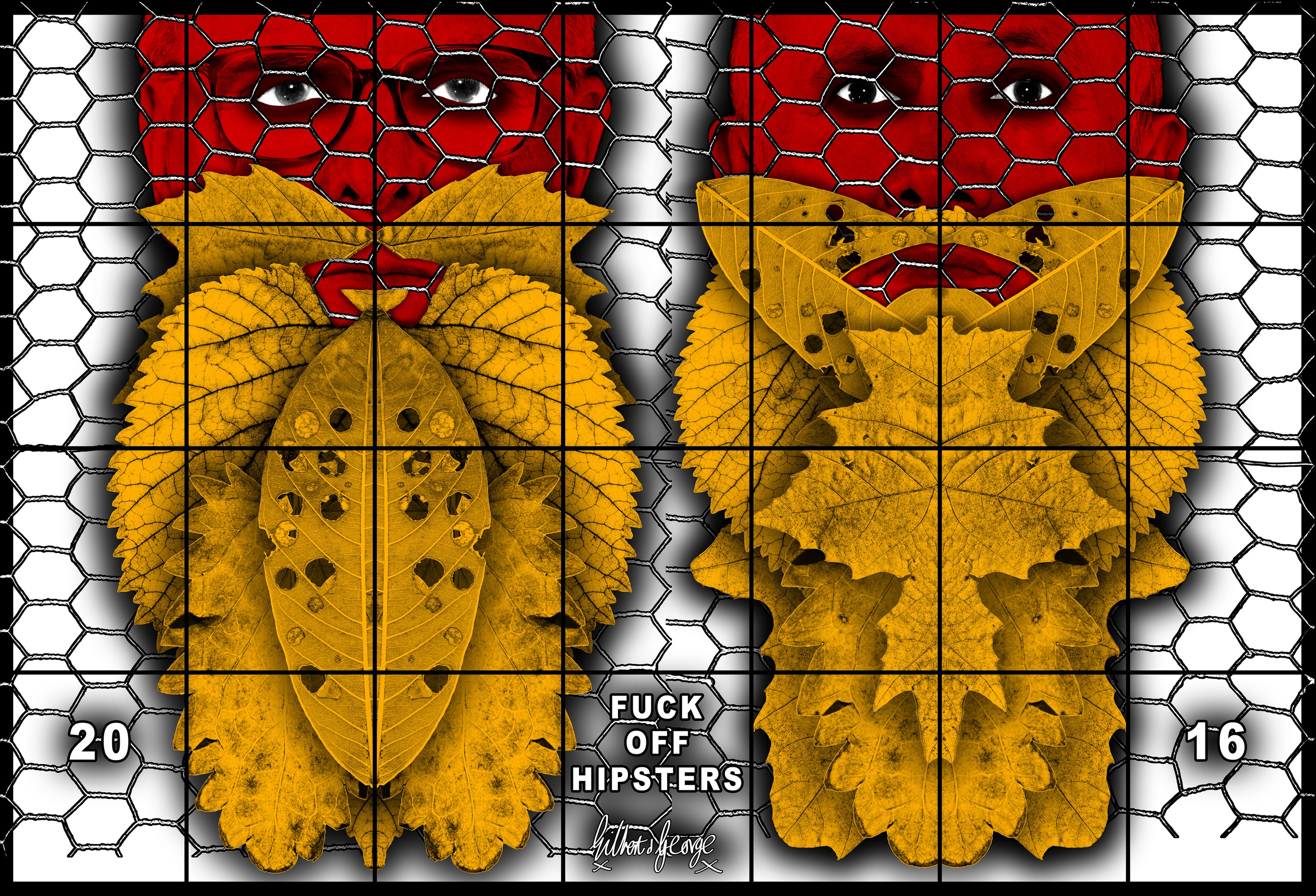 The Beard Pictures by Gilbert & George
