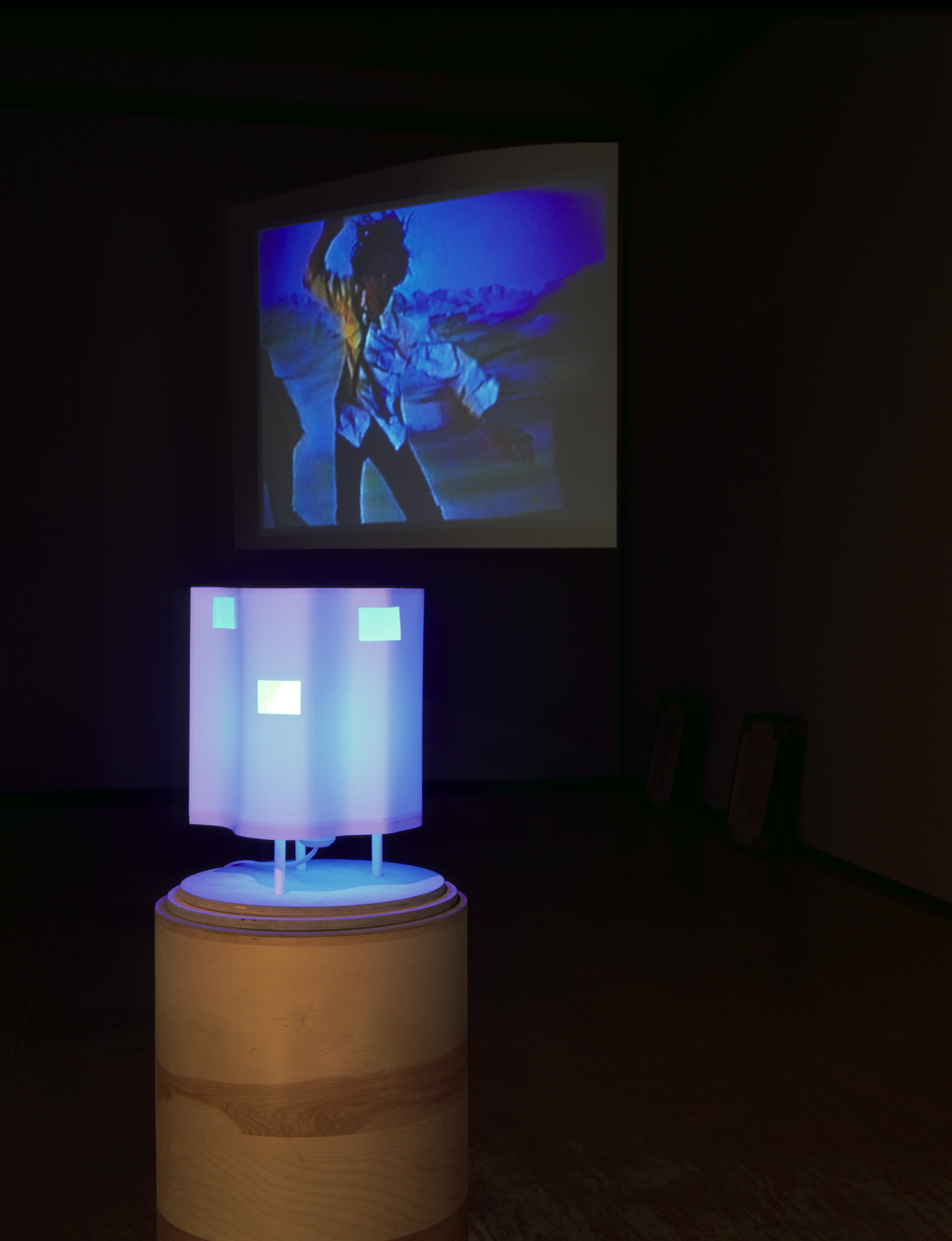 Installation of The Poetics Project: 1977-1997, Barcelona Version at Lehmann Maupin New York