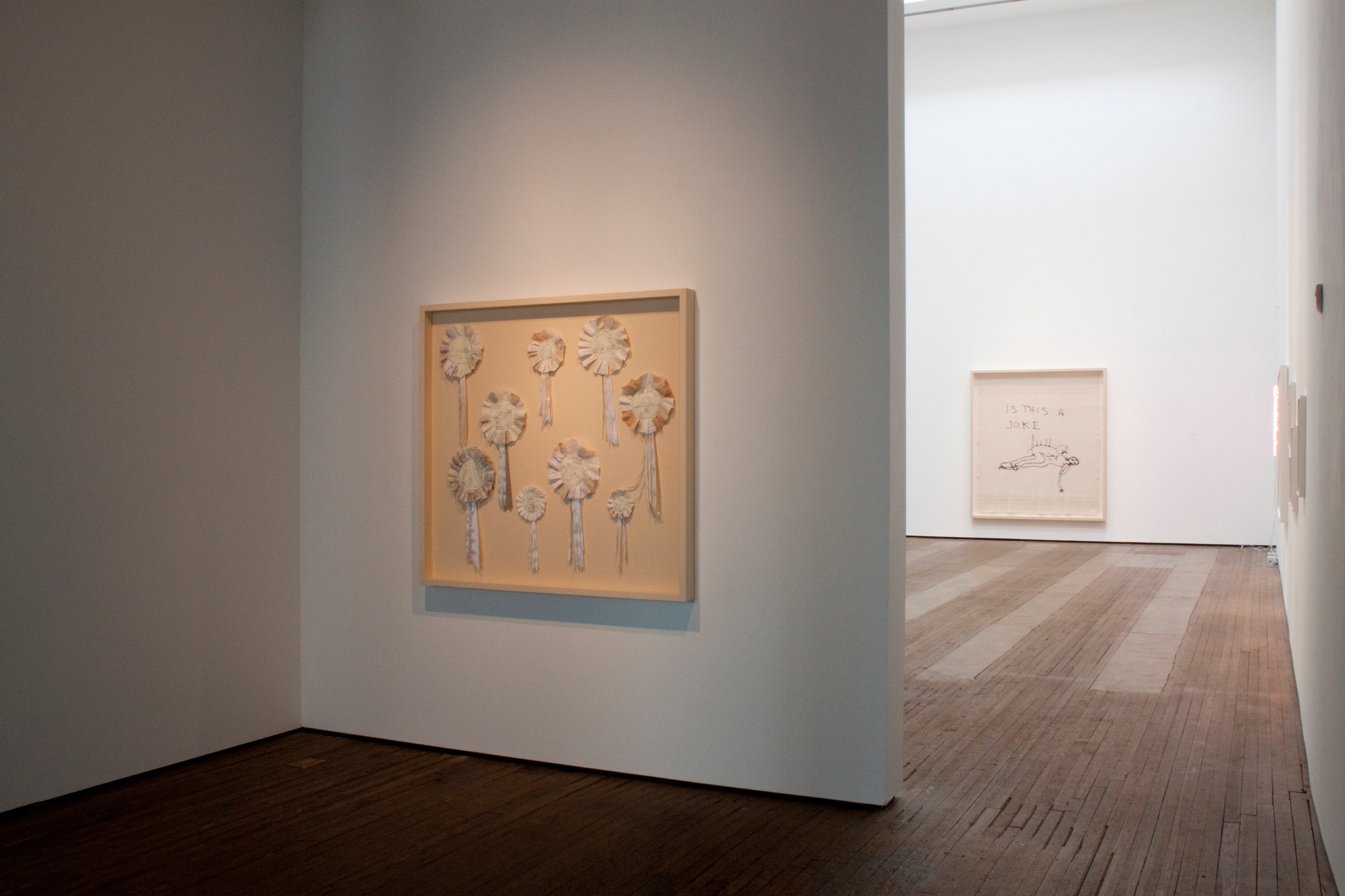 Installation view of Summer Show at Lehmann Maupin New York
