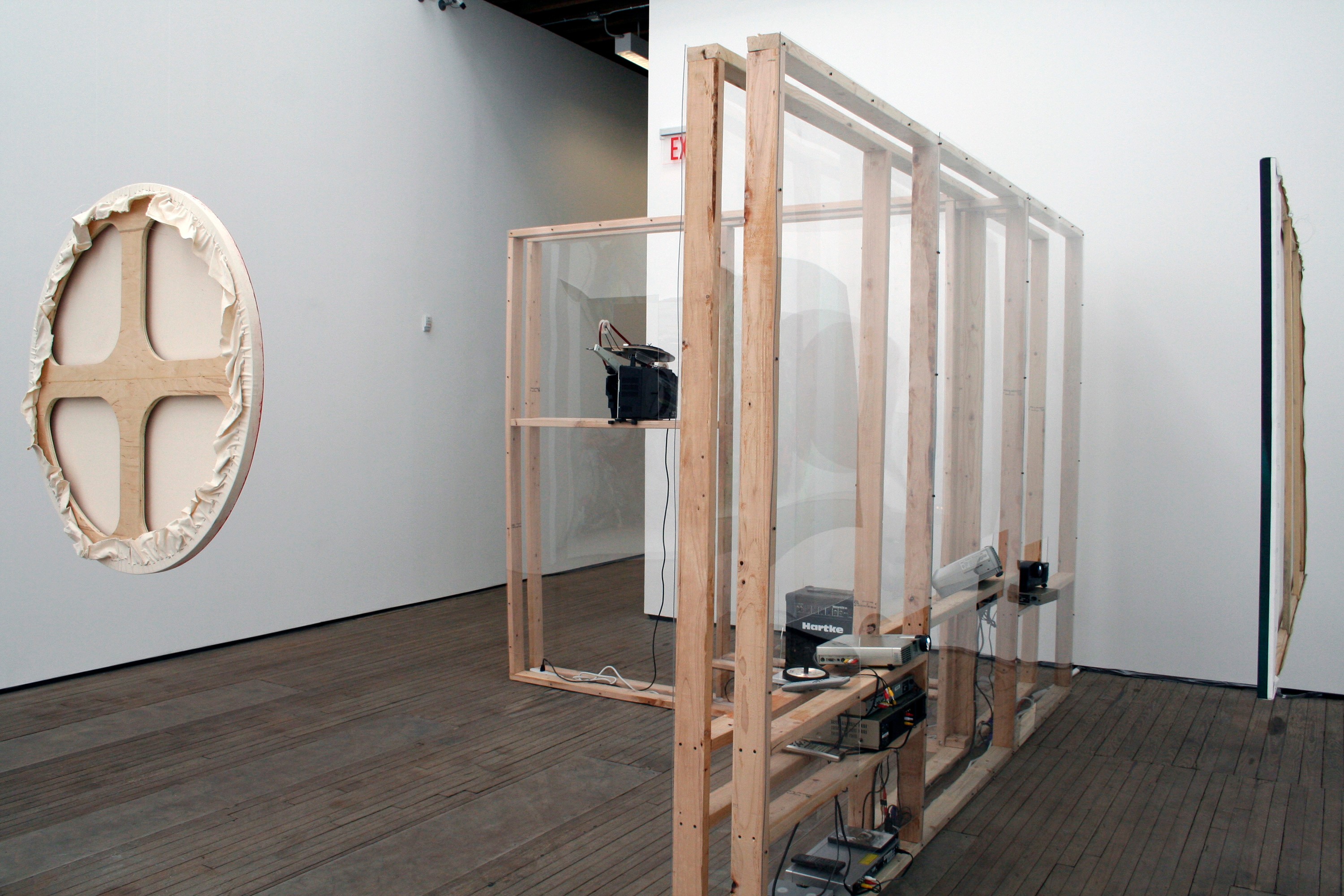 Installation view of You & Me, Sometimes... at Lehmann Maupin New York