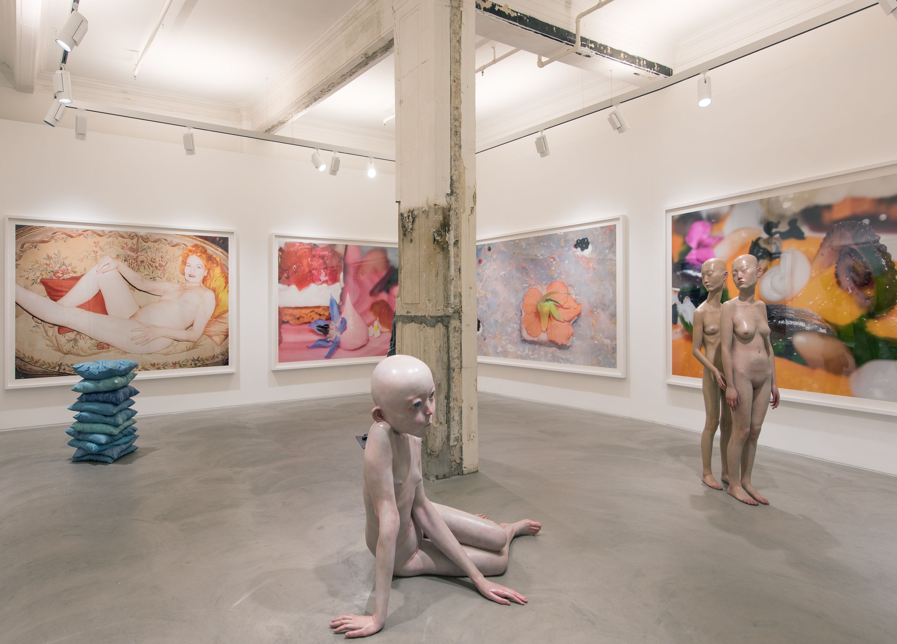 Installation view of Juergen Teller and Xiang Jing at Lehmann Maupin Hong Kong