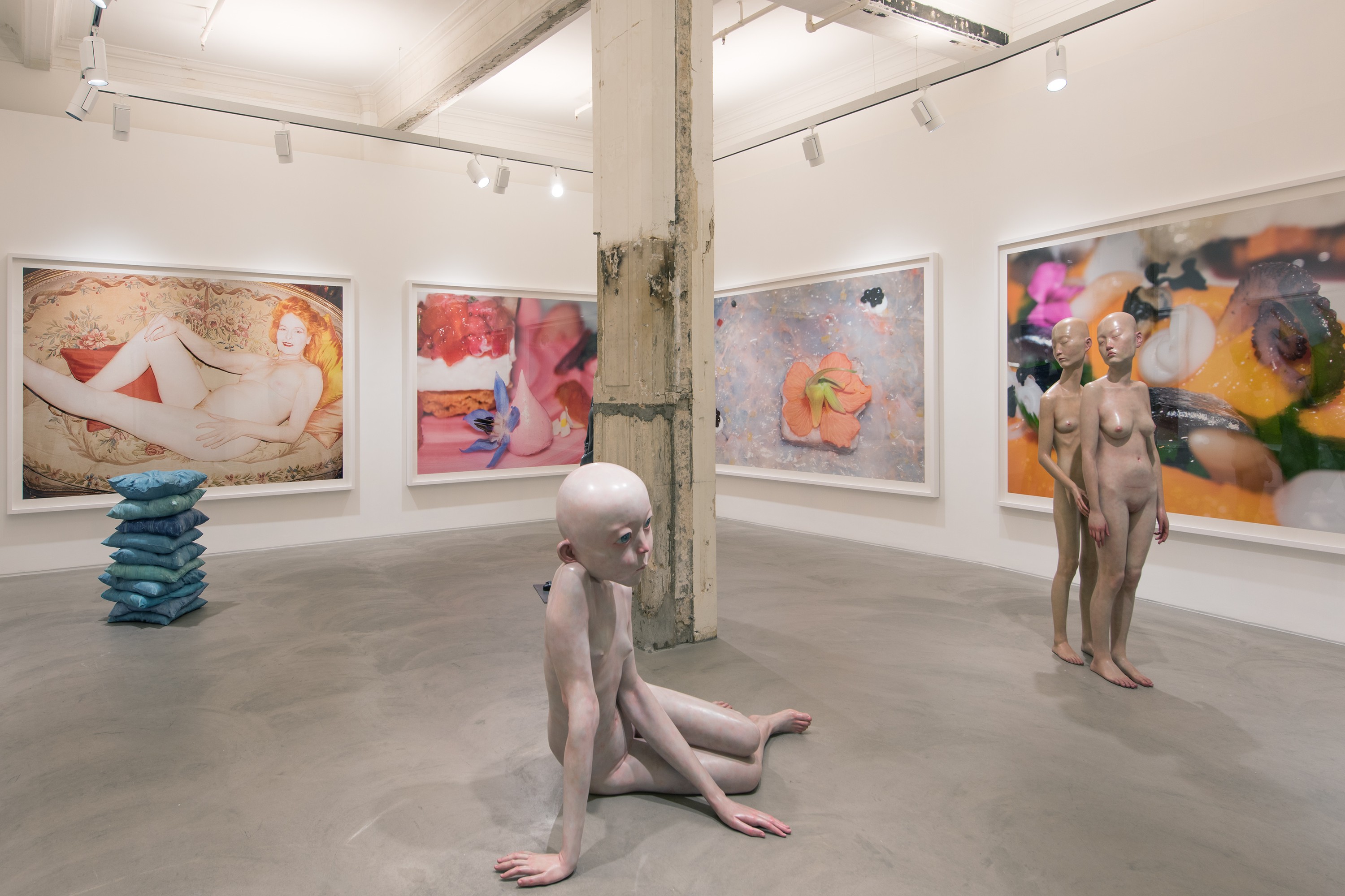 Installation view of Juergen Teller and Xiang Jing at Lehmann Maupin Hong Kong