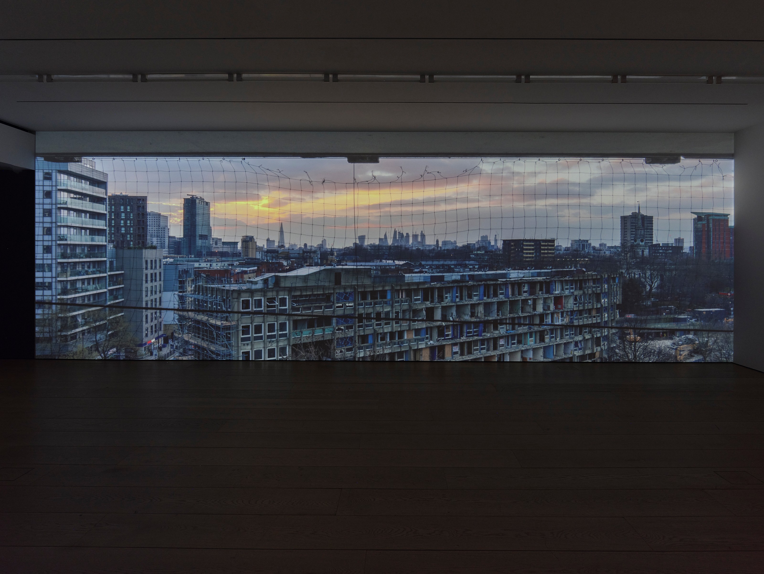 Installation view of Do Ho Suh at Lehmann Maupin New York