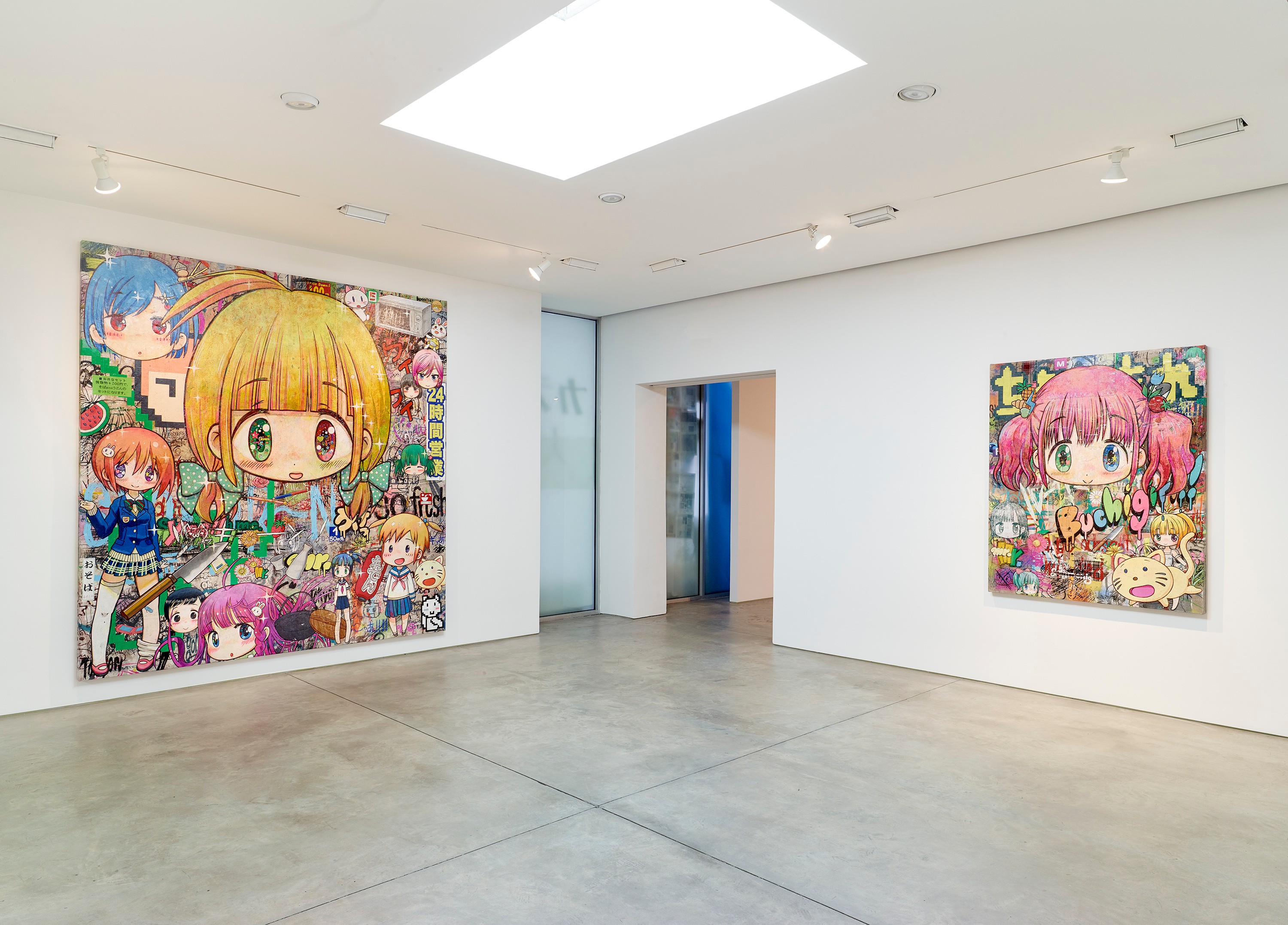 Installation view of Mr. at Lehmann Maupin New York