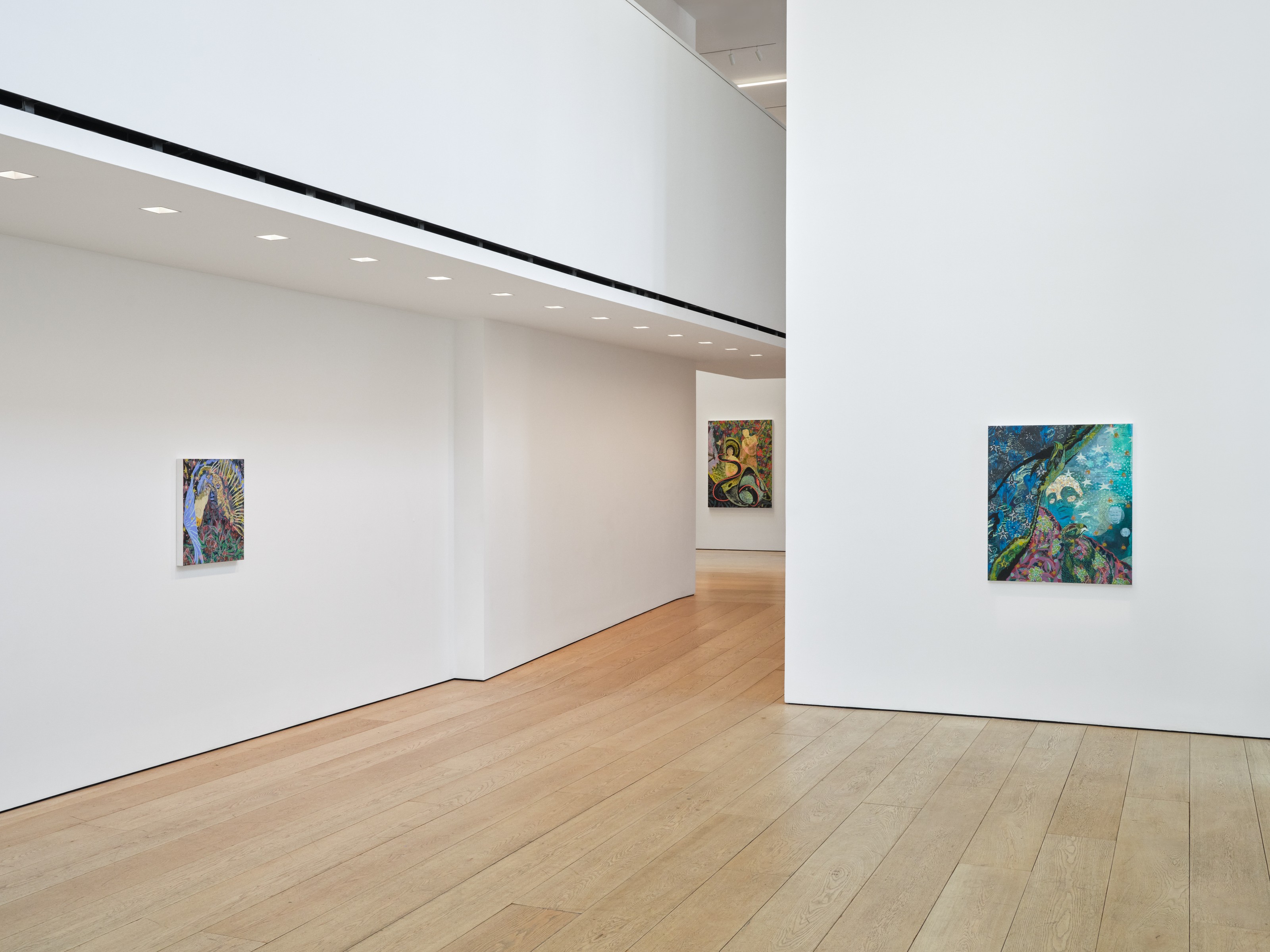 Installation view of Tammy Nguyen at Lehmann Maupin New York