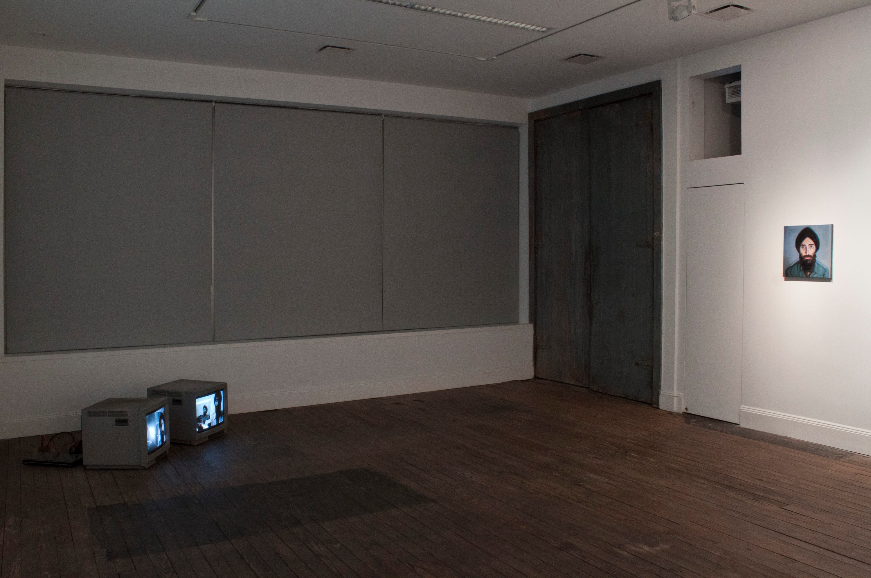 Installation view of There you are at Lehmann Maupin New York