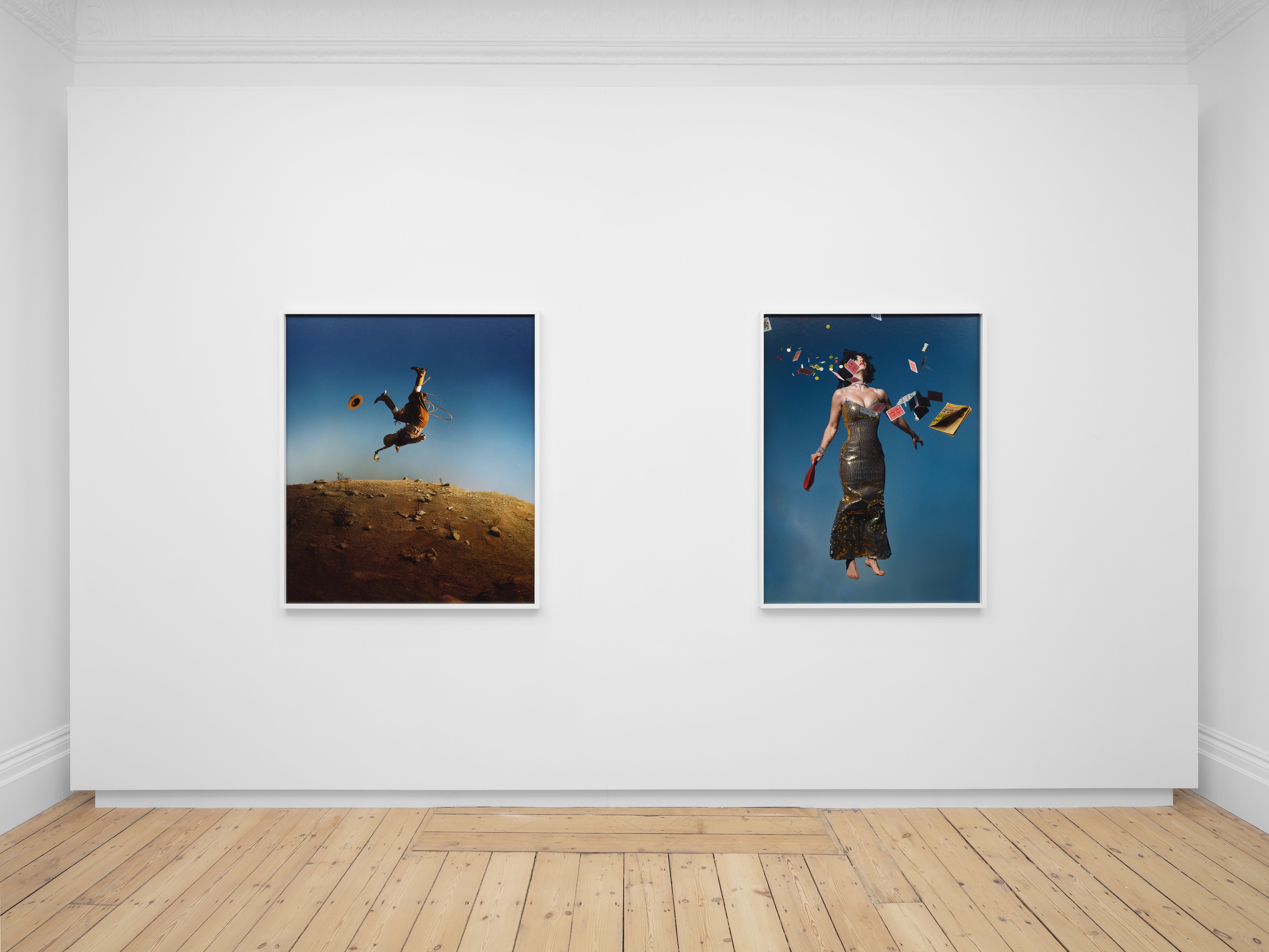 Installation view of Alex Prager at Lehmann Maupin London