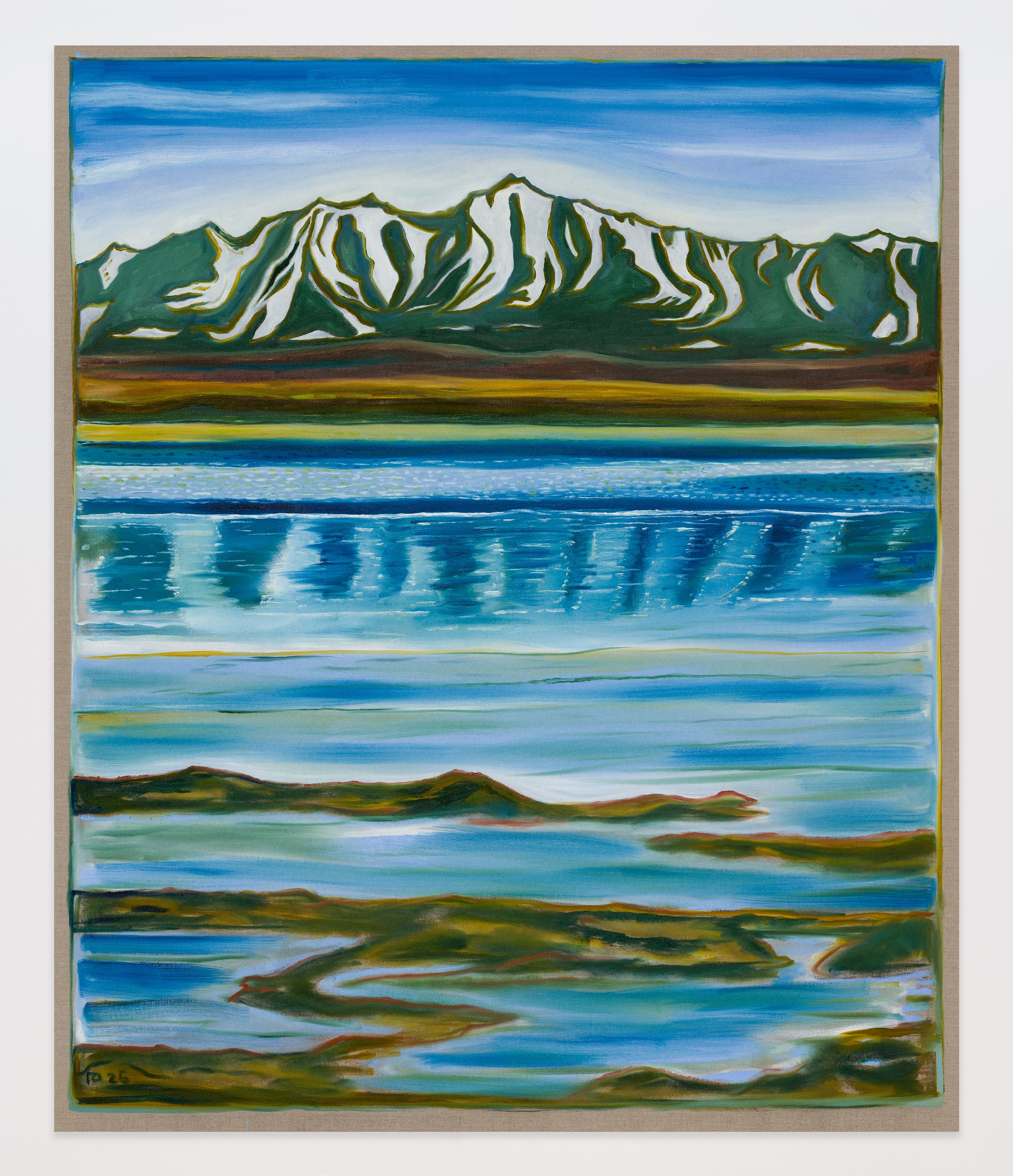 Painting by Billy Childish