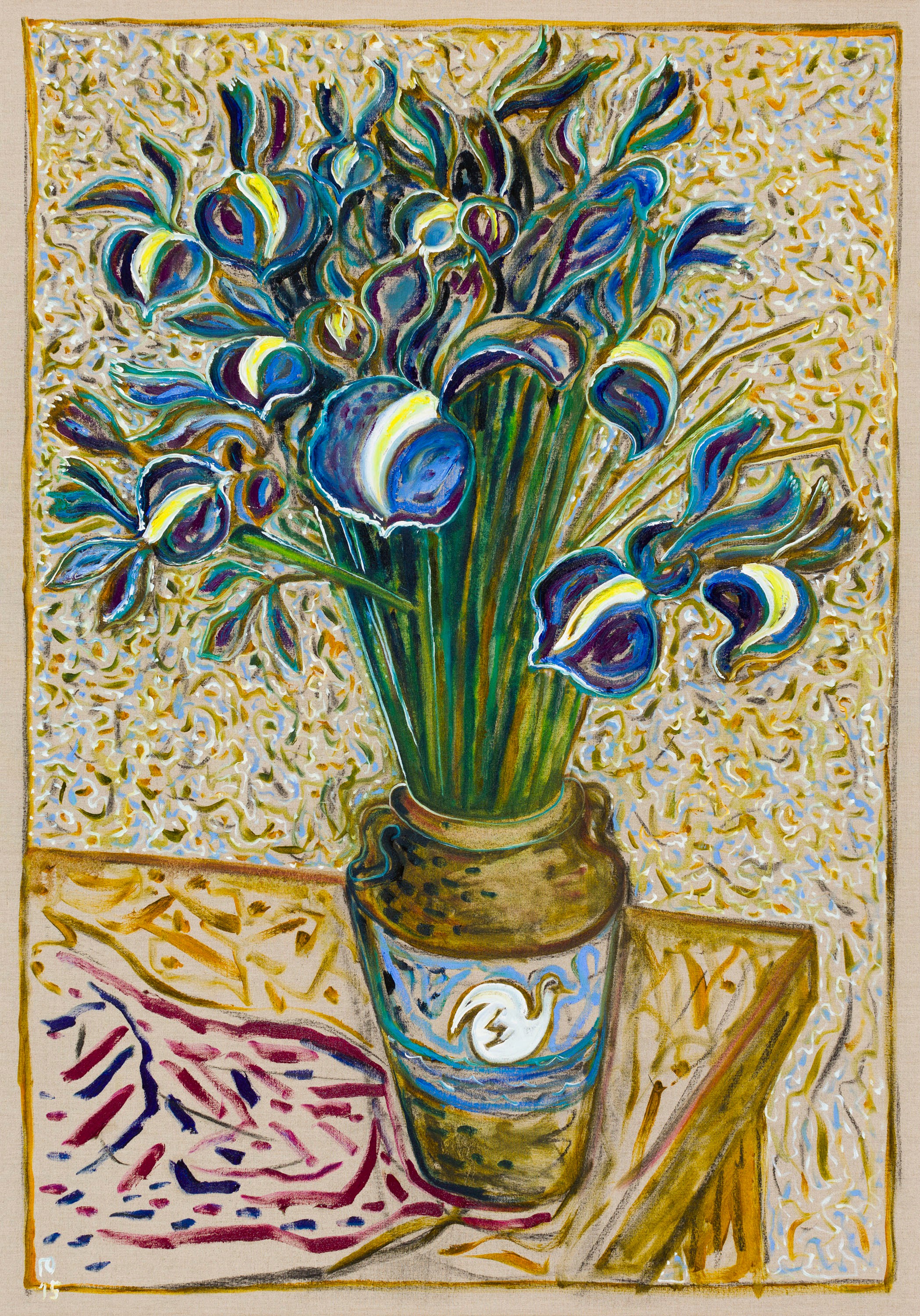 Painting by Billy Childish