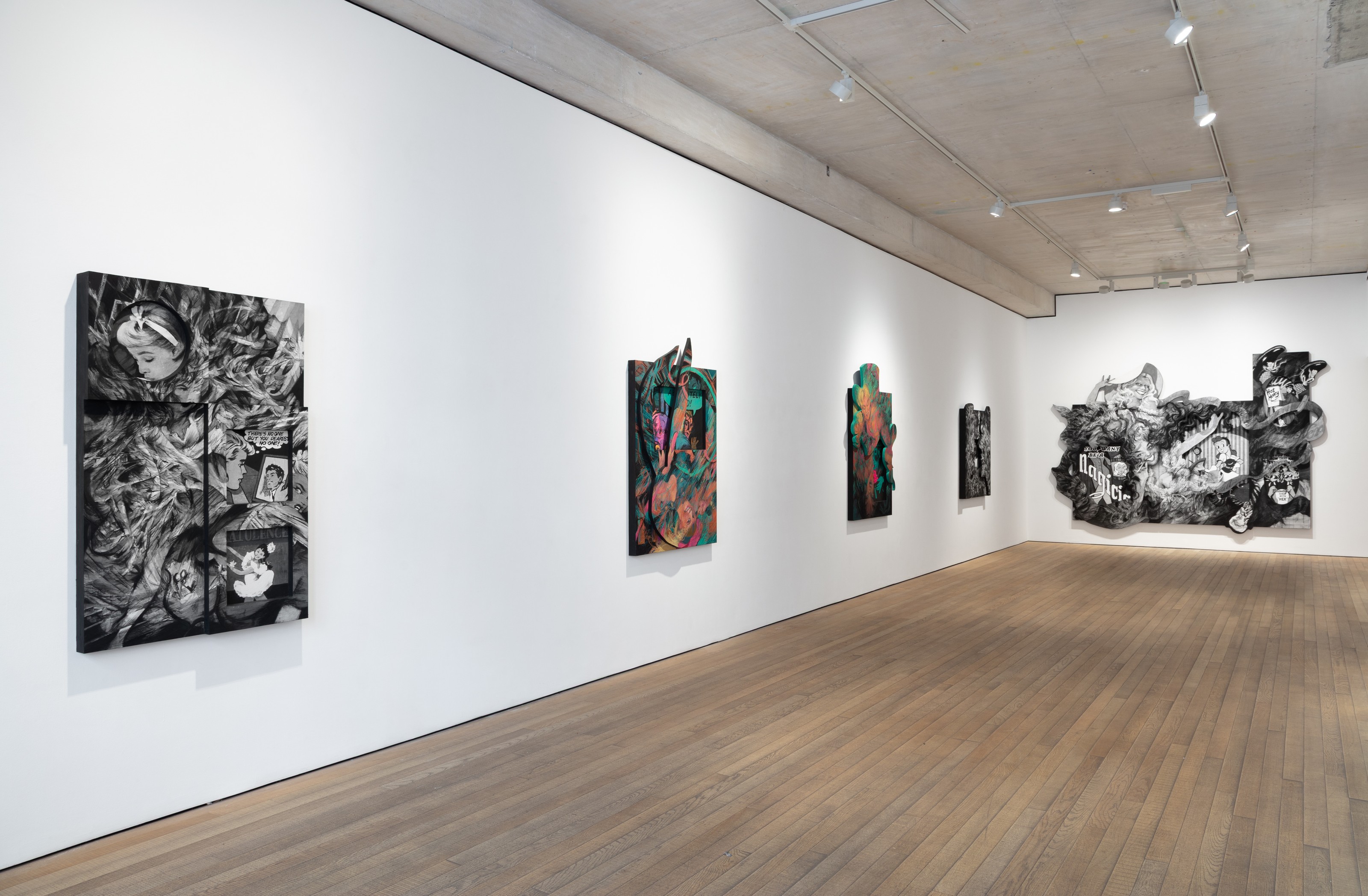 Installation view of Anna Park at Lehmann Maupin London