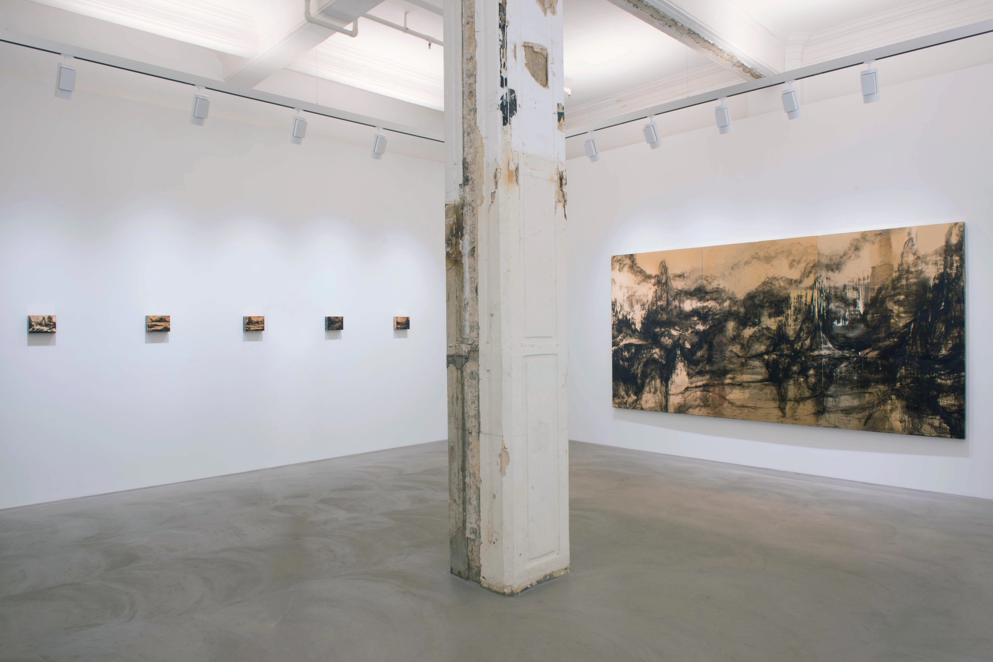 Installation view of Teresita Fernández at Lehmann Maupin Hong Kong