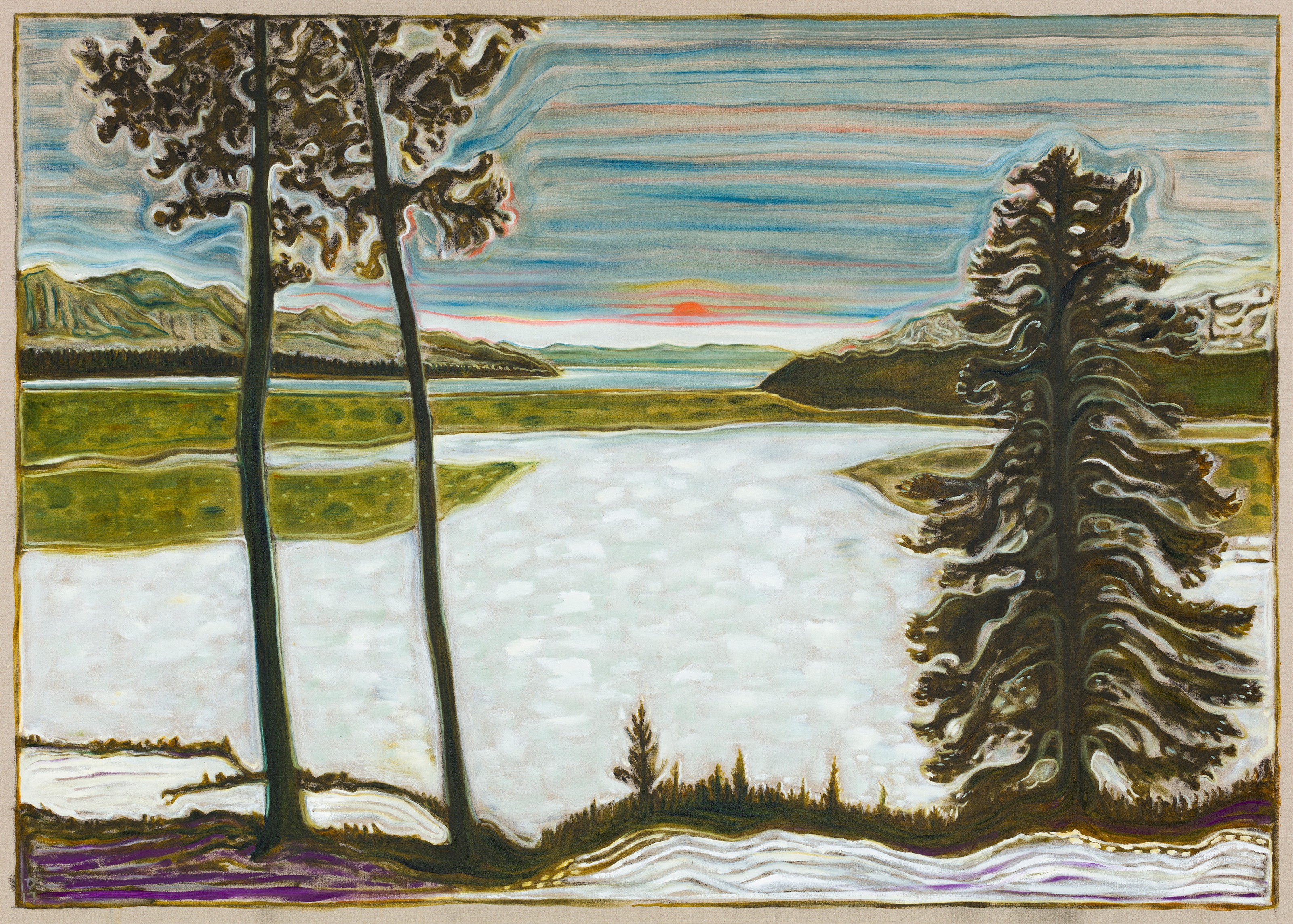 Painting by Billy Childish