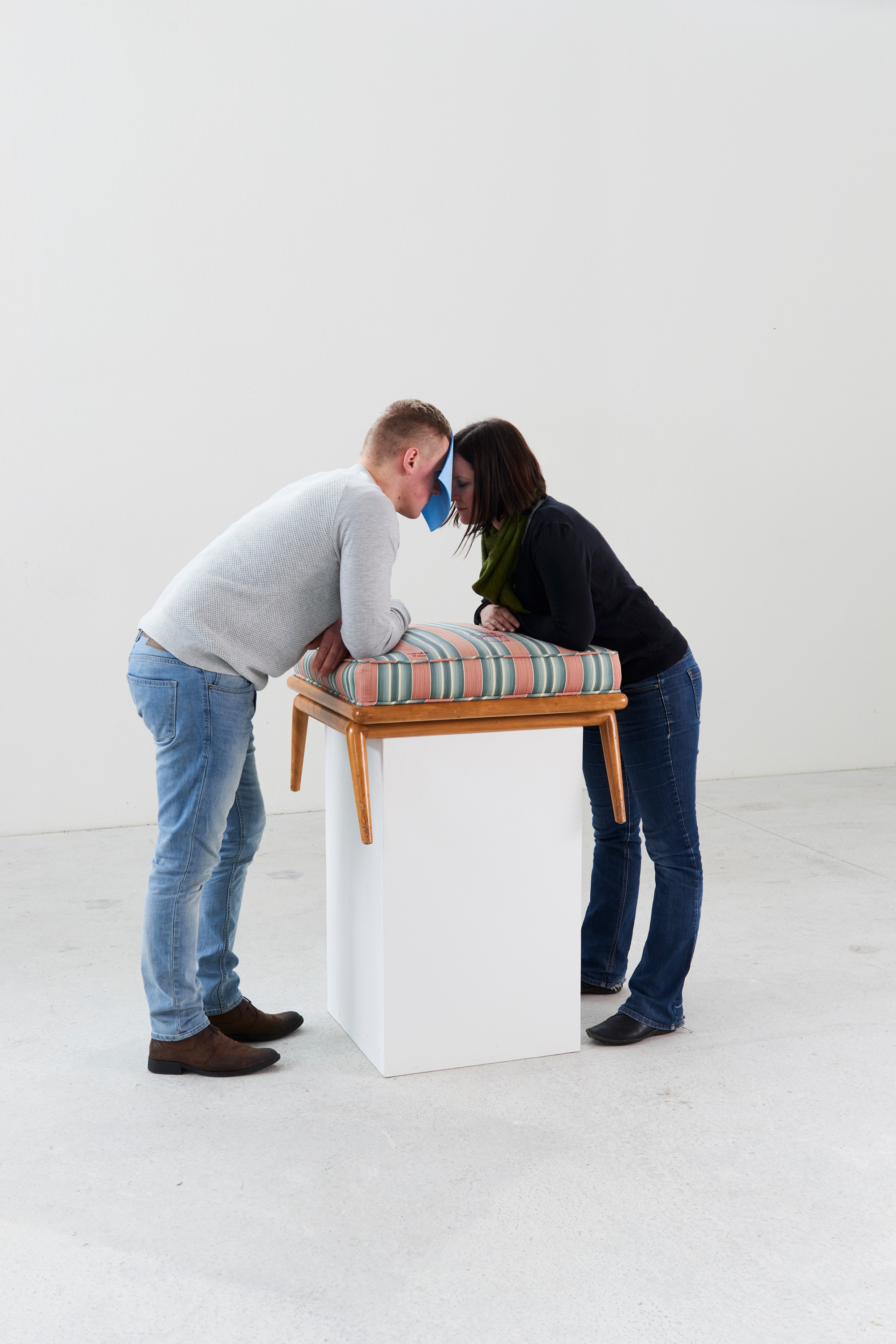 One Minute Sculpture by Erwin Wurm