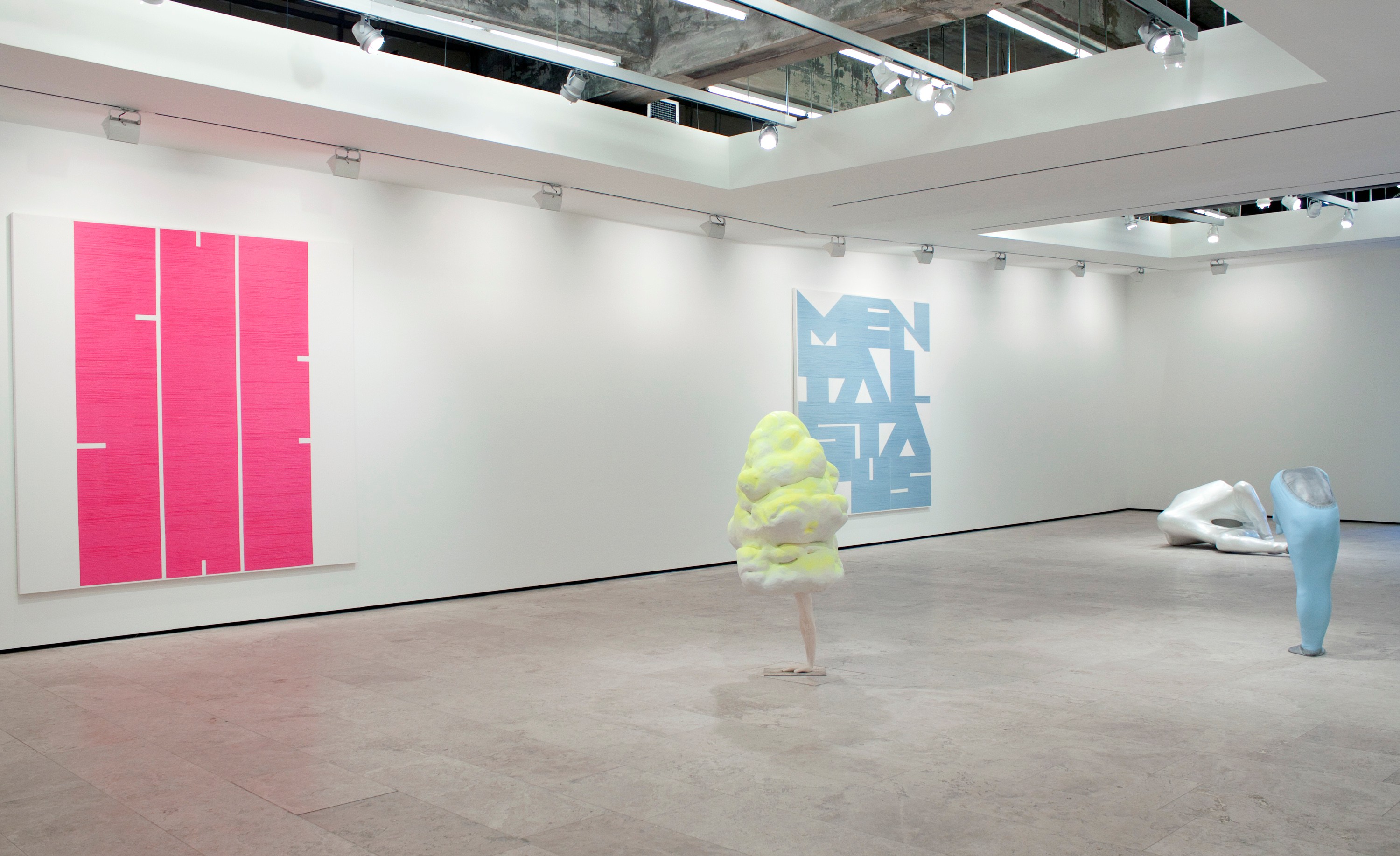 Erwin Wurm installation view