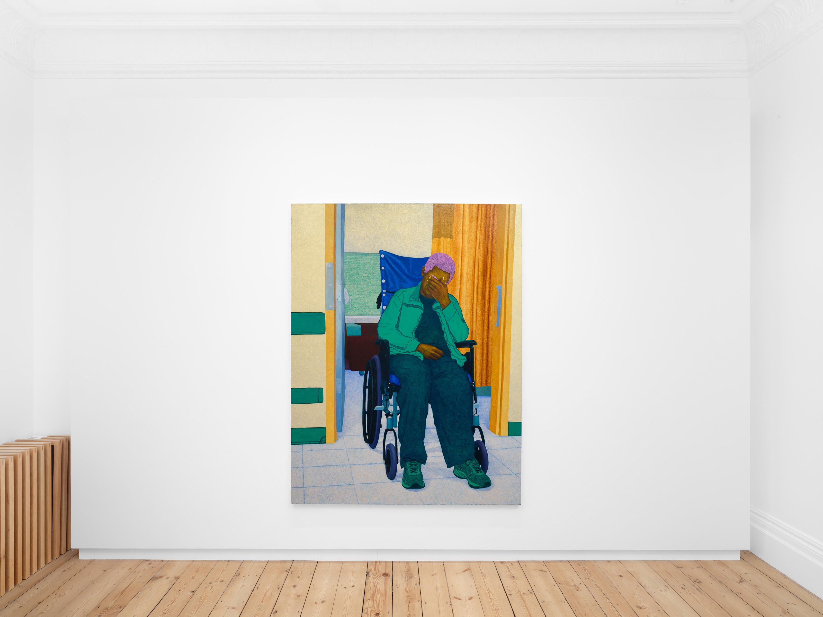 Installation view of Arcmanoro Niles at Lehmann Maupin London