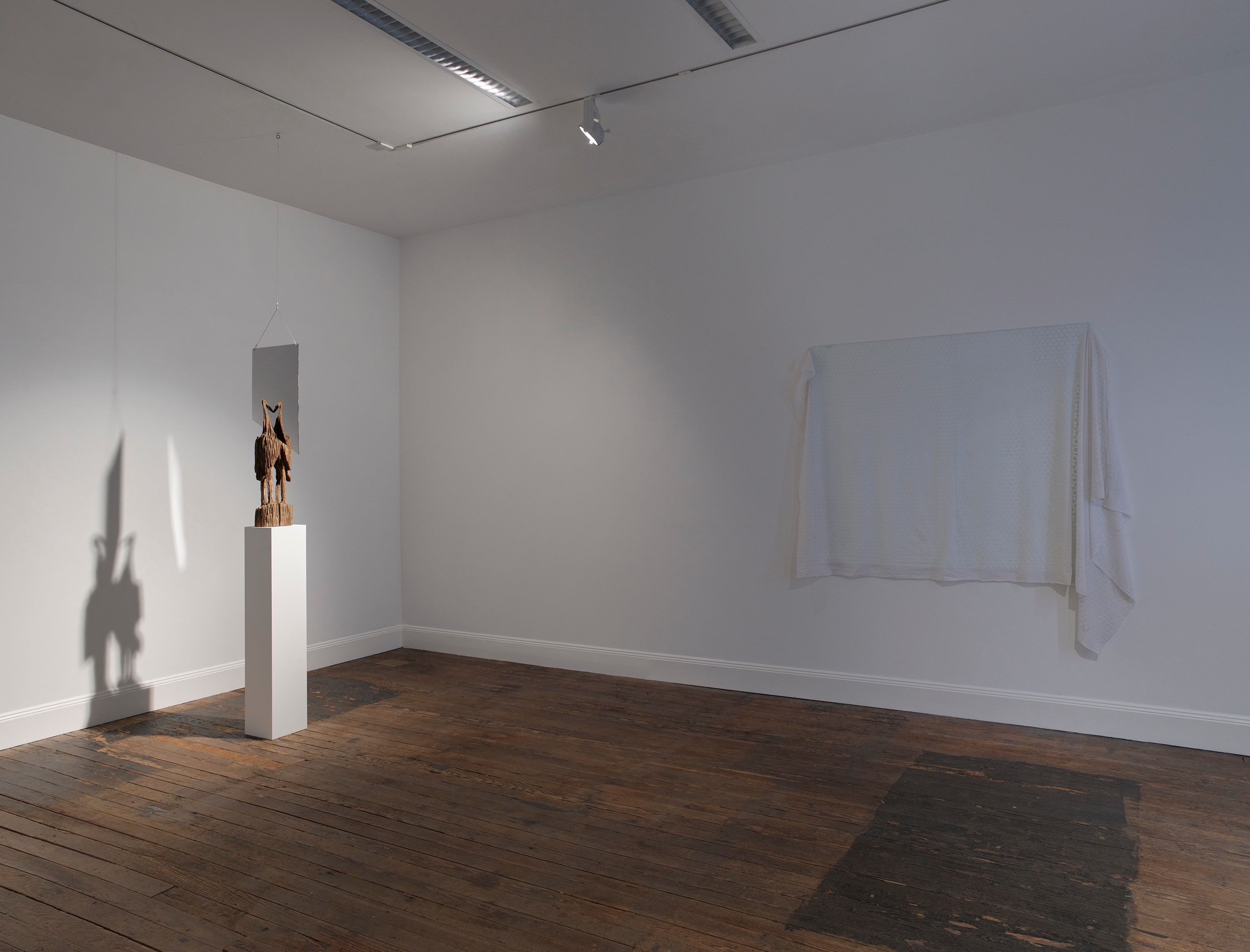 Installation view of Kader Attia at Lehmann Maupin New York
