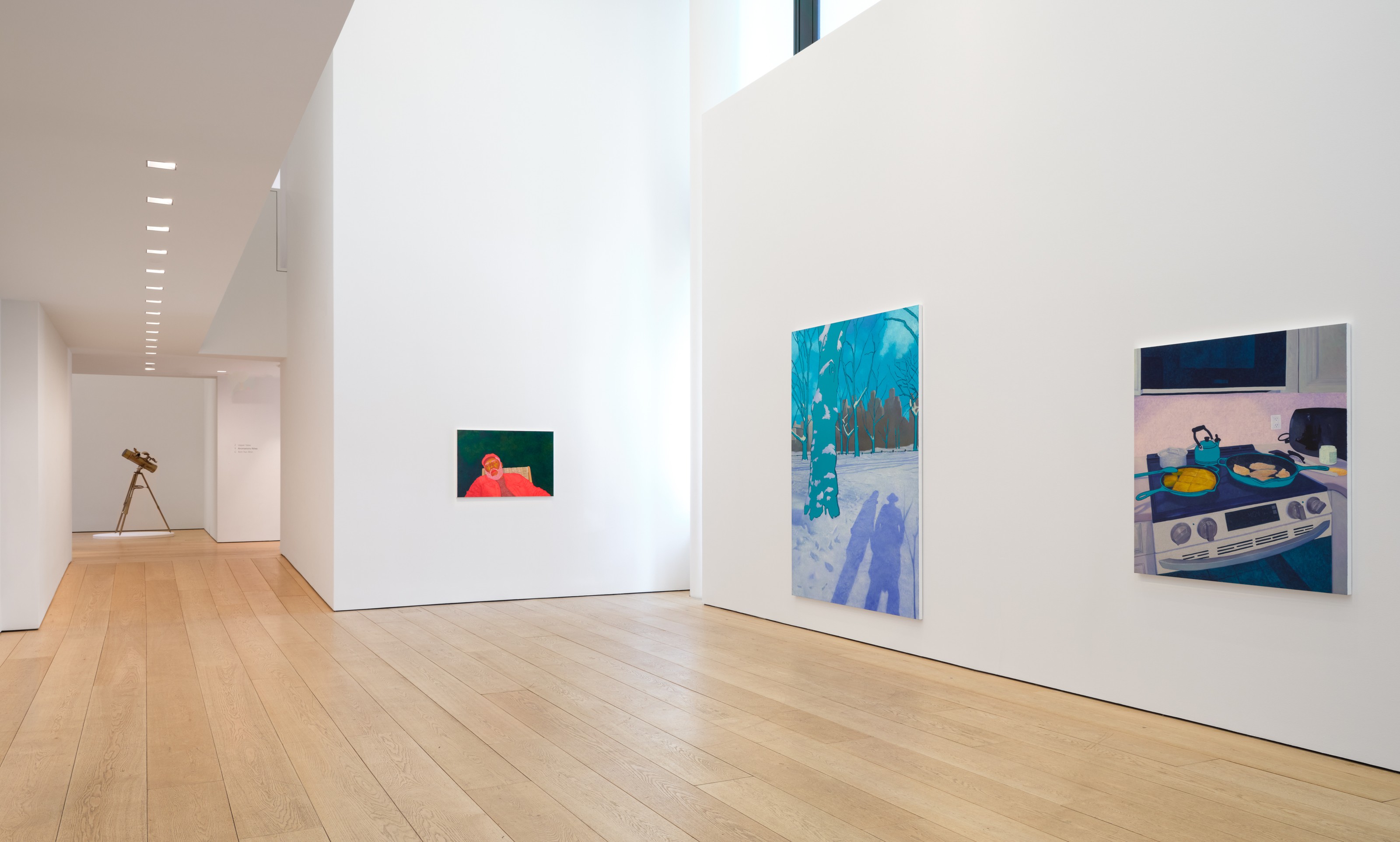 Installation view of Arcmanoro Niles at Lehmann Maupin New York