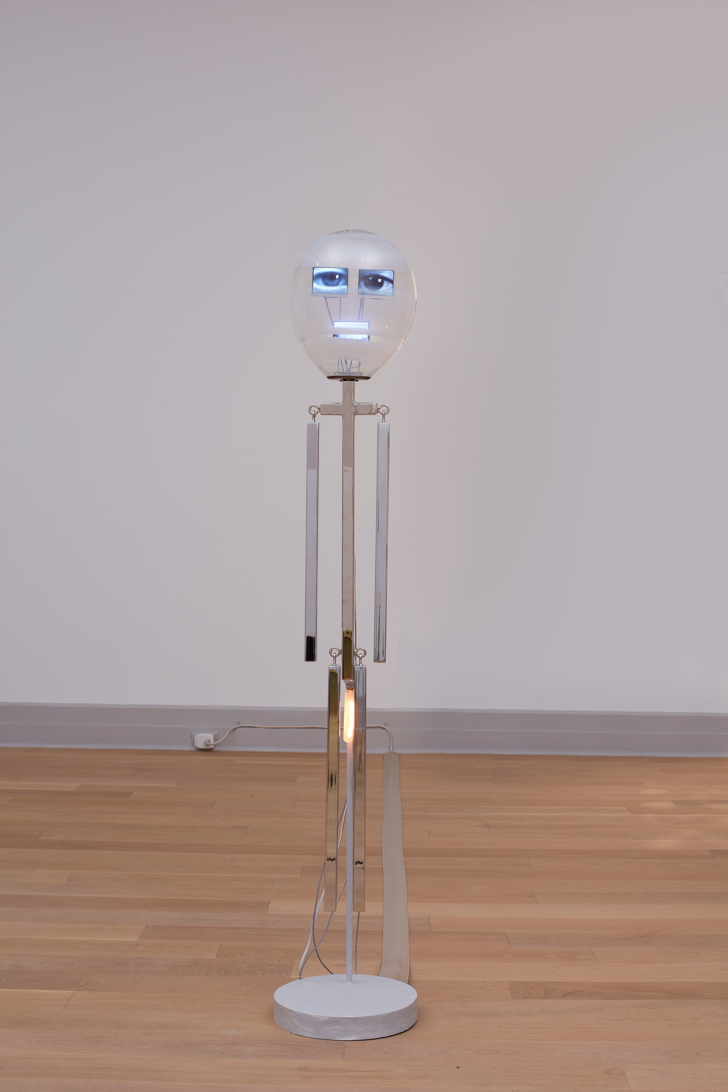 Sculpture & Video Panel by Tony Oursler