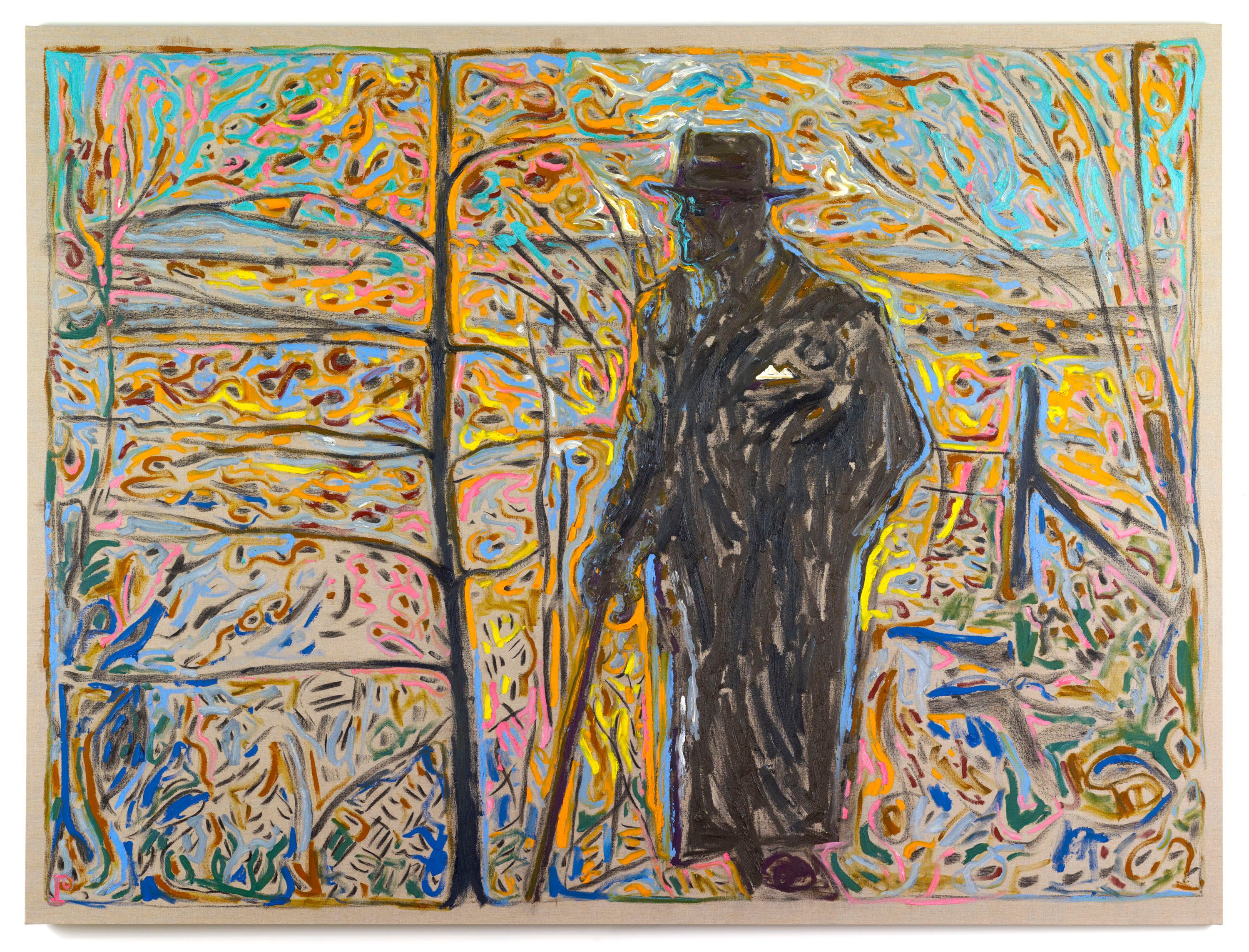 Painting by Billy Childish