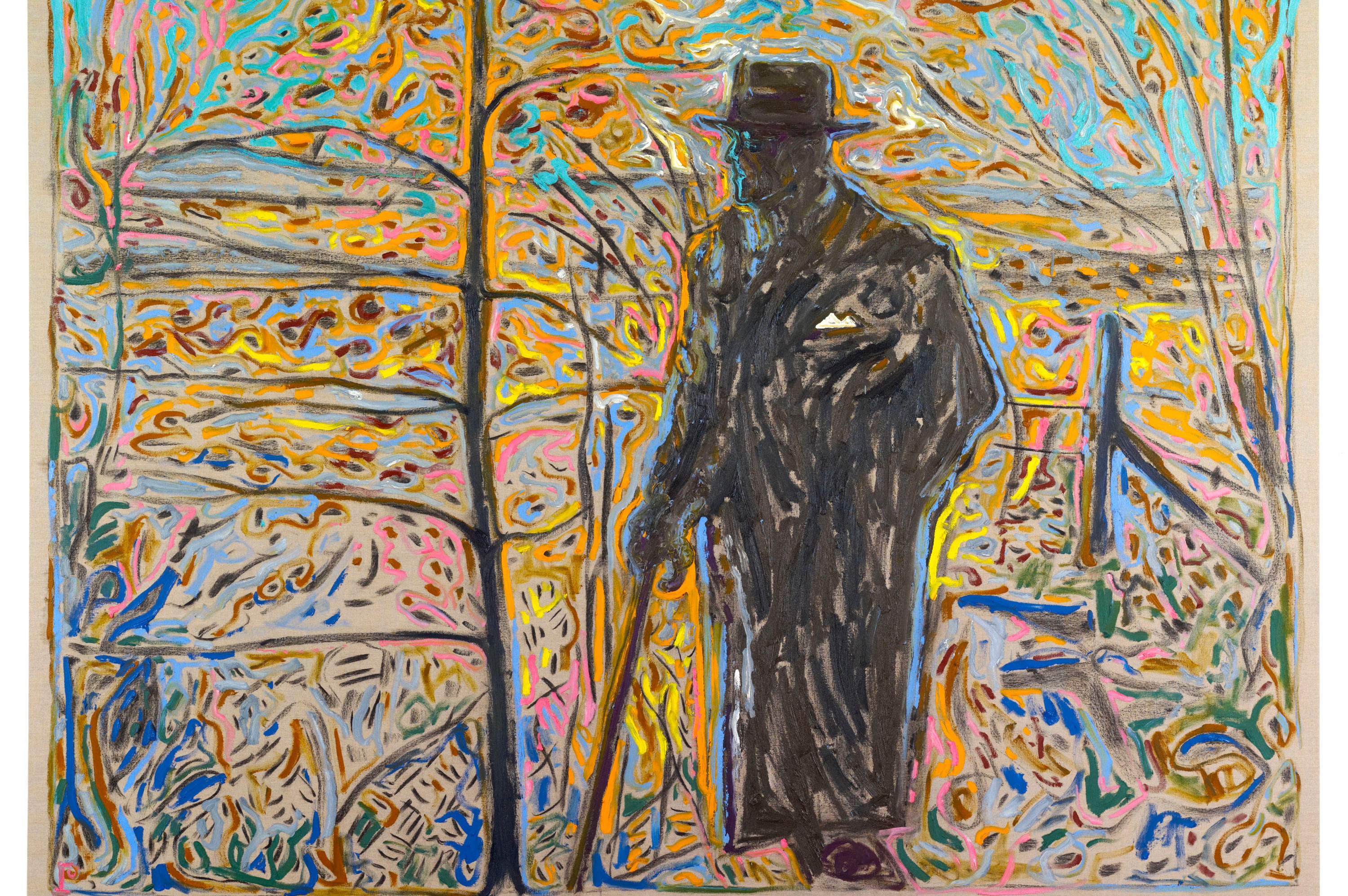 Painting by Billy Childish