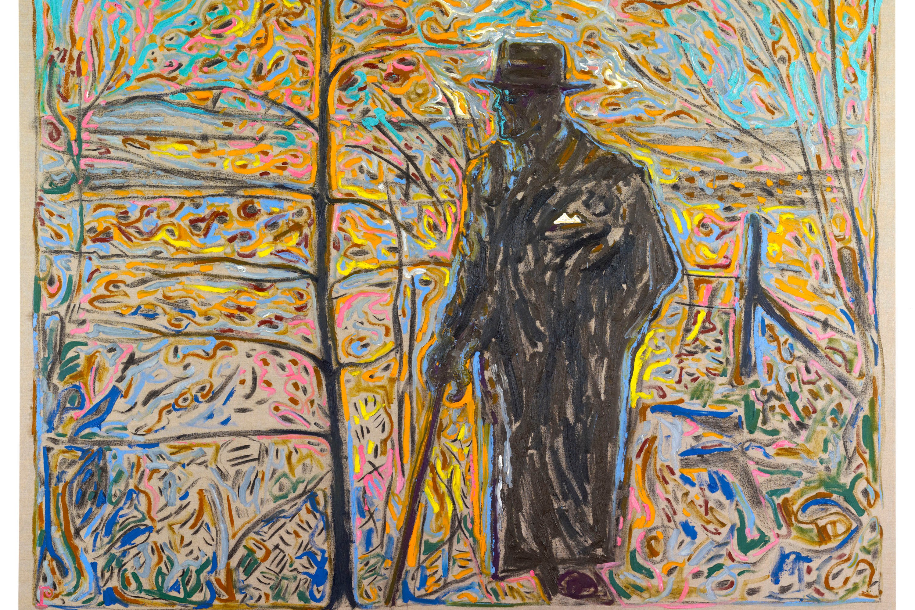 Painting by Billy Childish