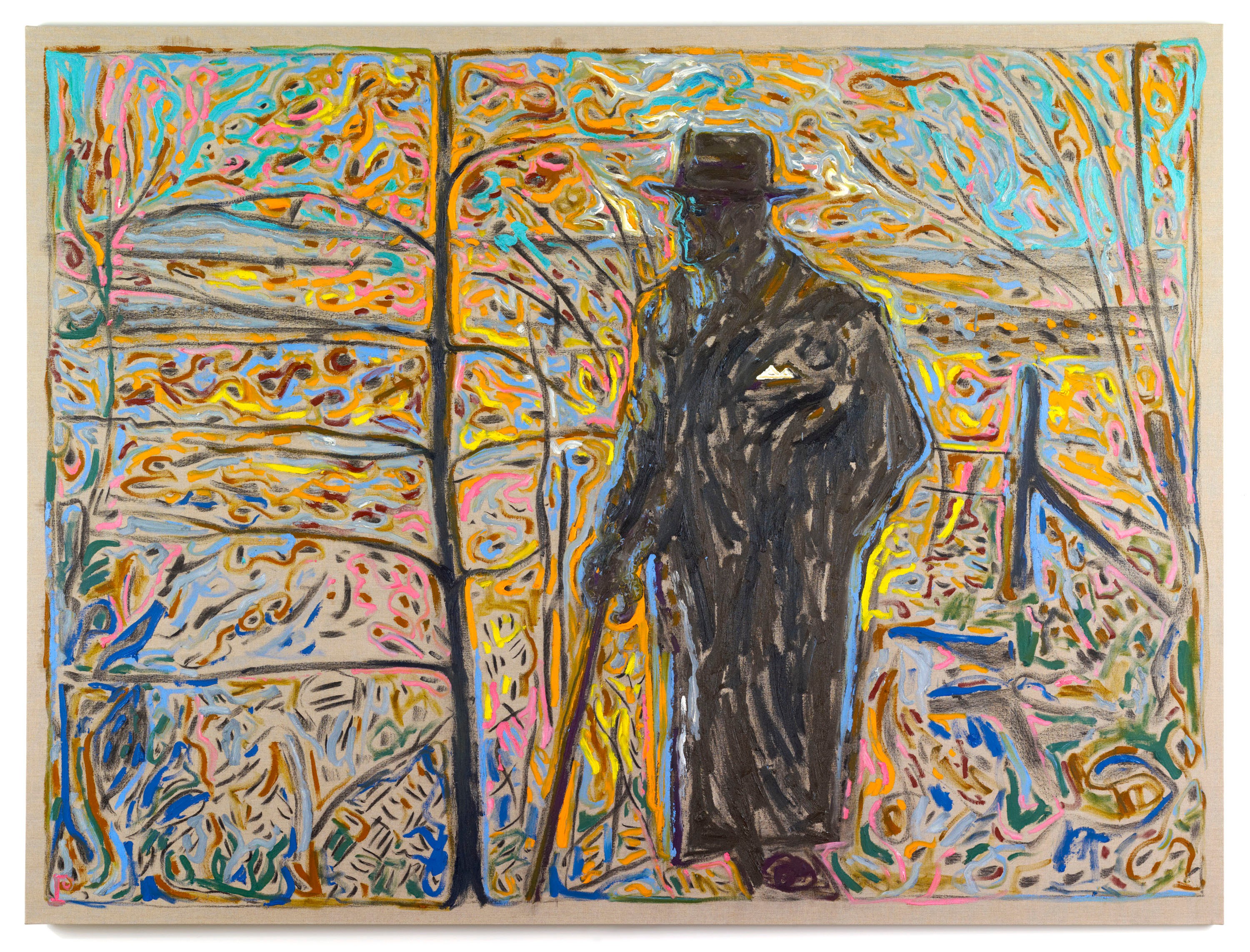 Painting by Billy Childish