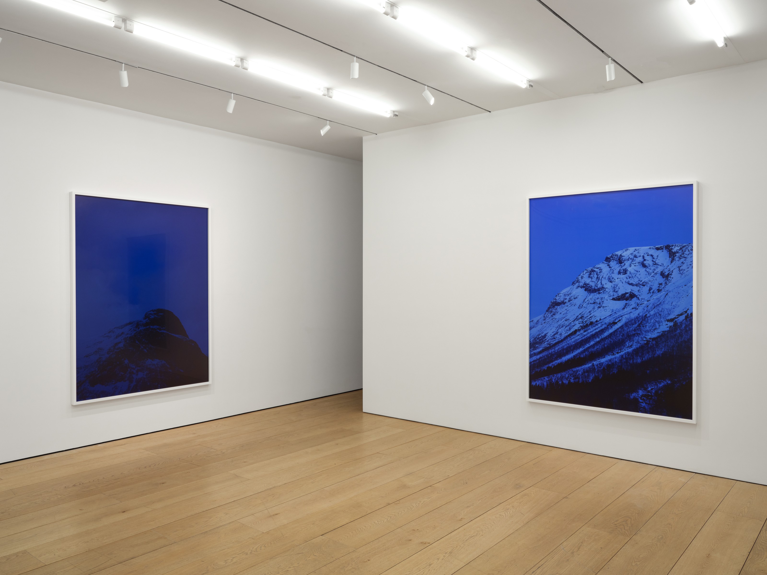 Installation view of Catherine Opie at Lehmann Maupin New York