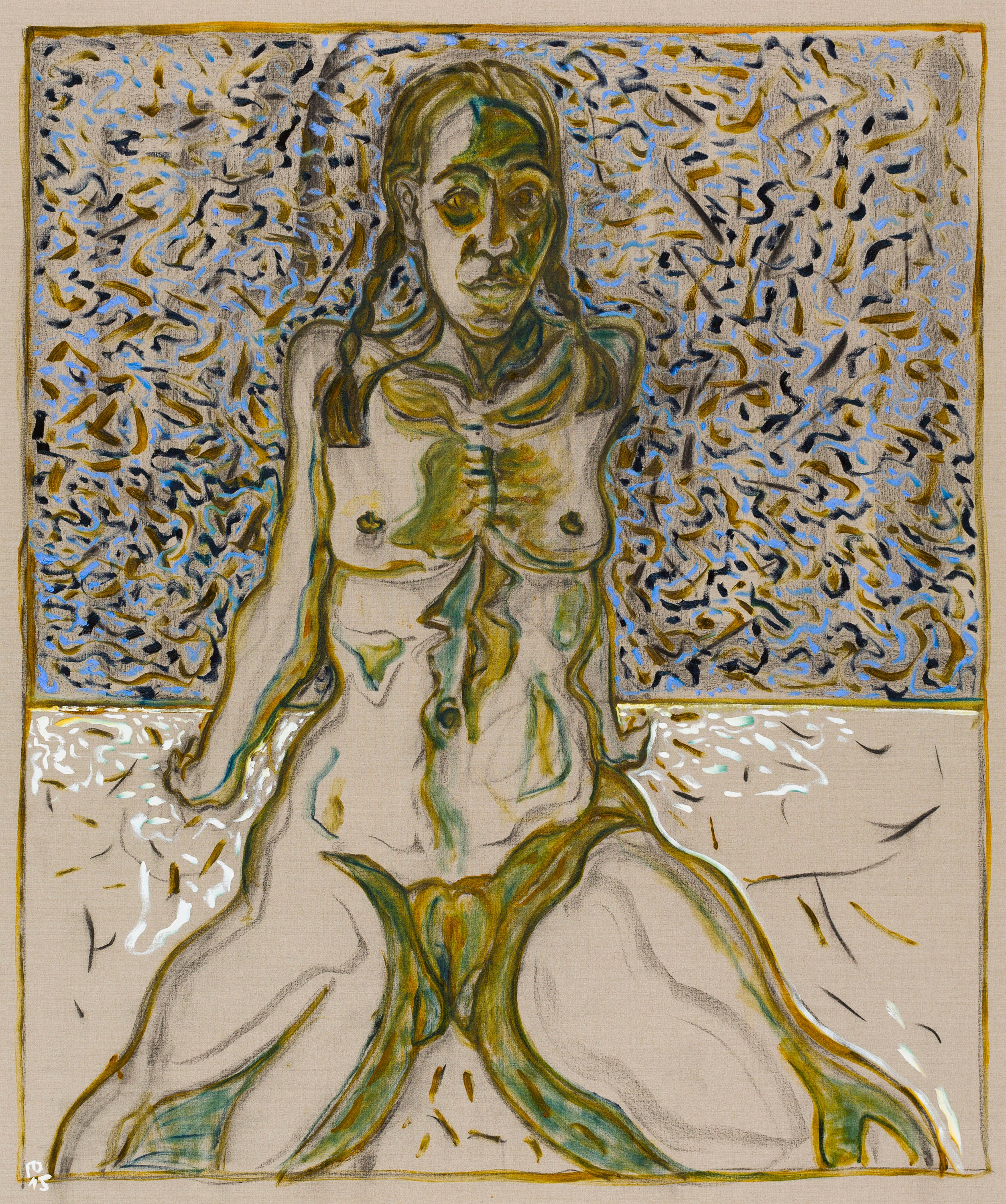 Painting by Billy Childish