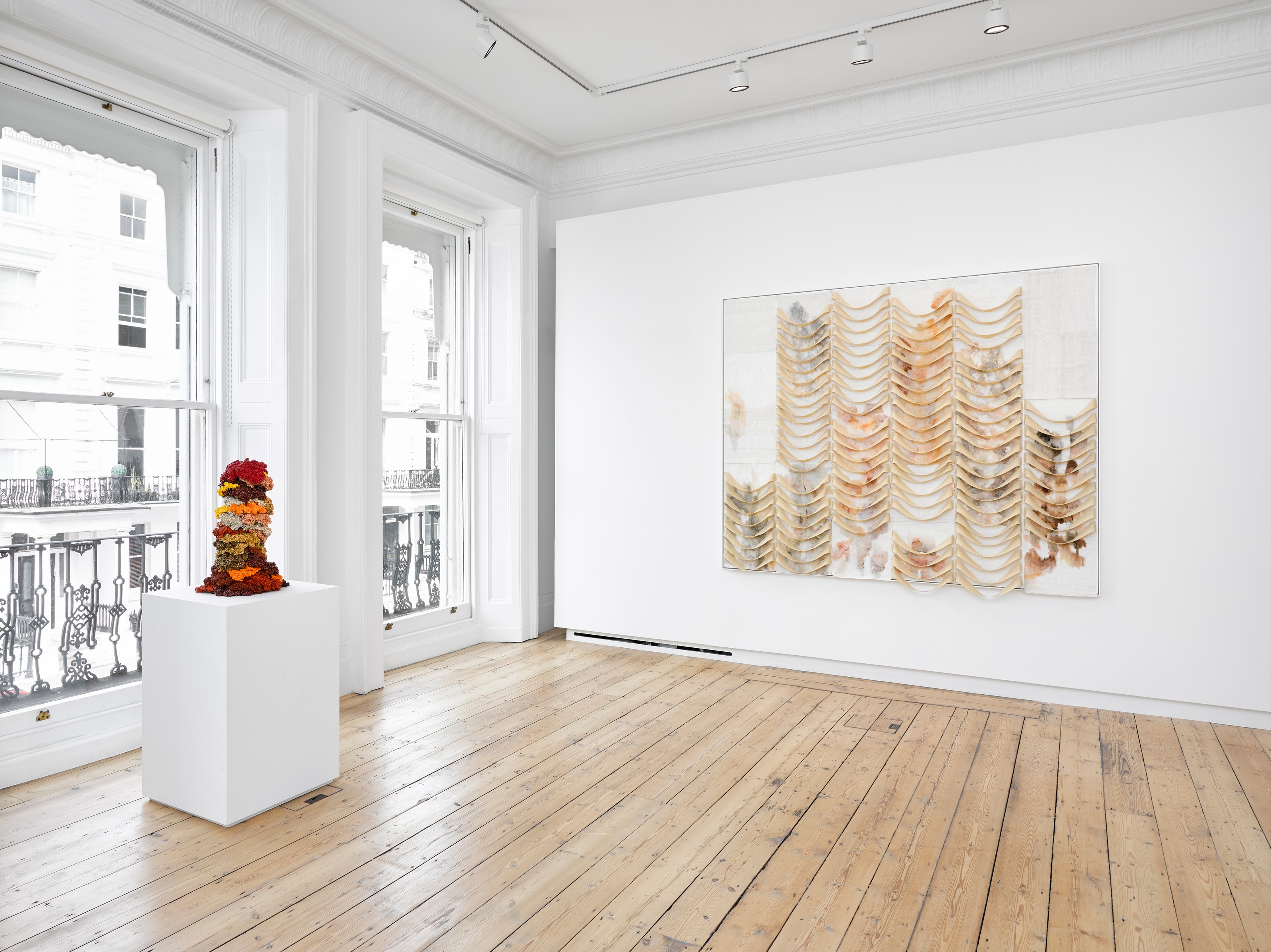 Installation view of Liza Lou at Lehmann Maupin London