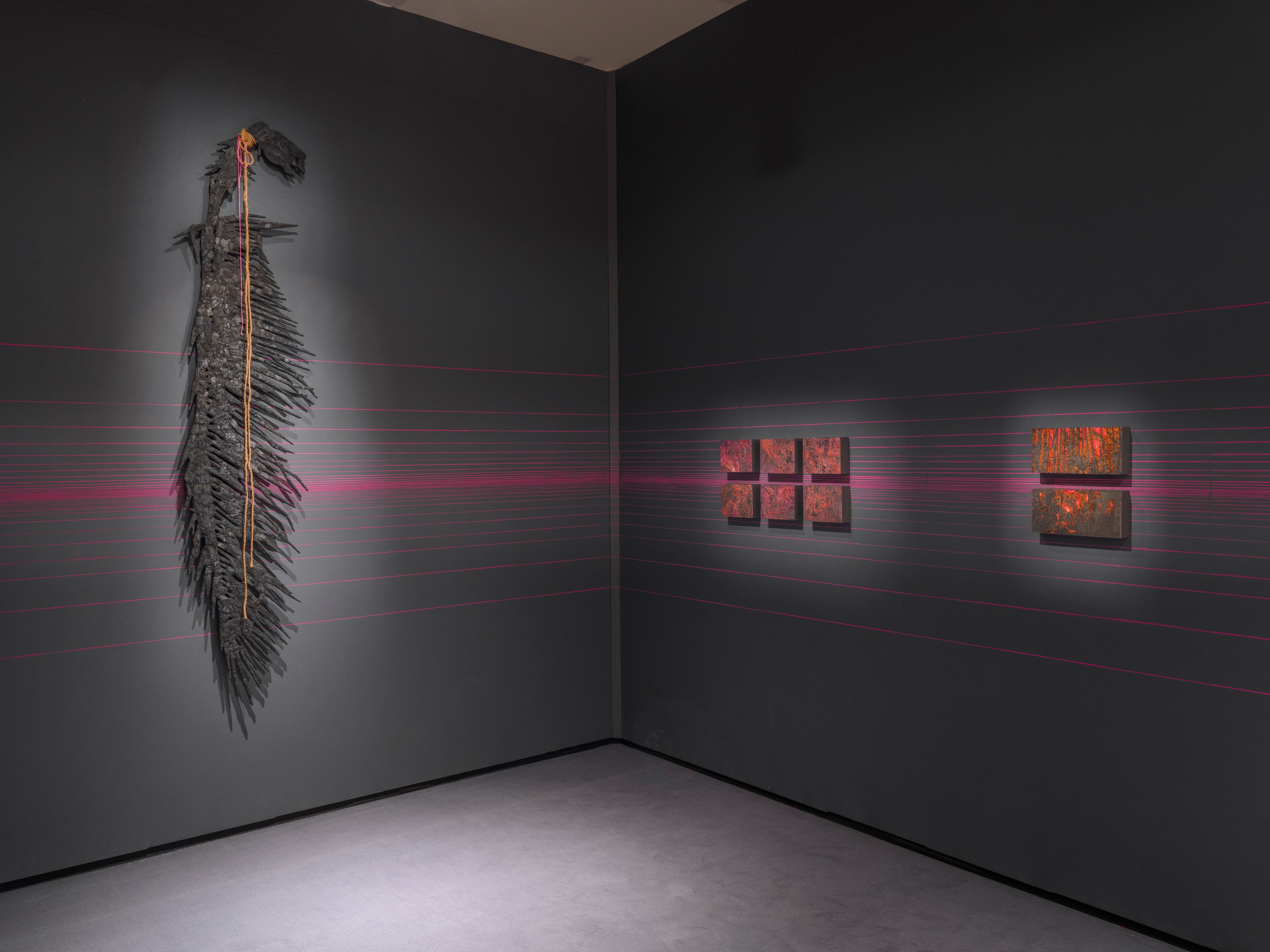 Installation view of Lehmann Maupin at TEFAF New York